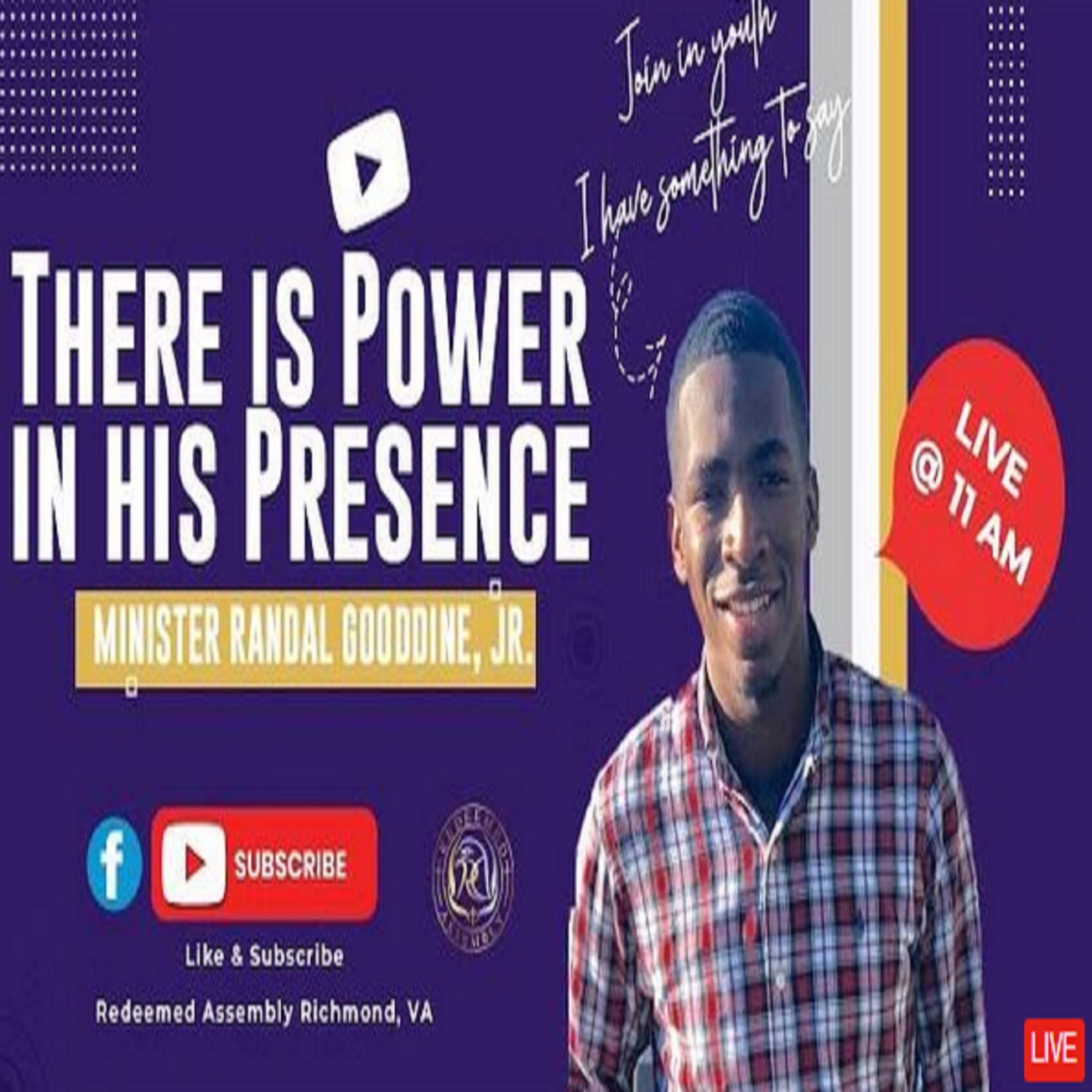 Min. Randal Gooddine, Jr - There Is Power In His Presence episode artwork