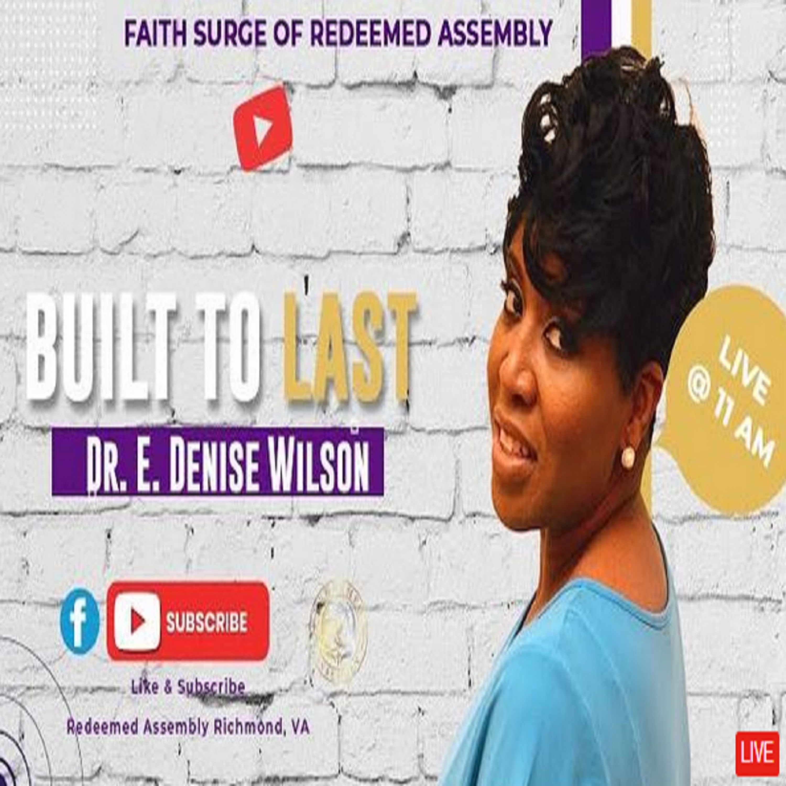 Elder E. Denise Wilson - Built To Last episode artwork