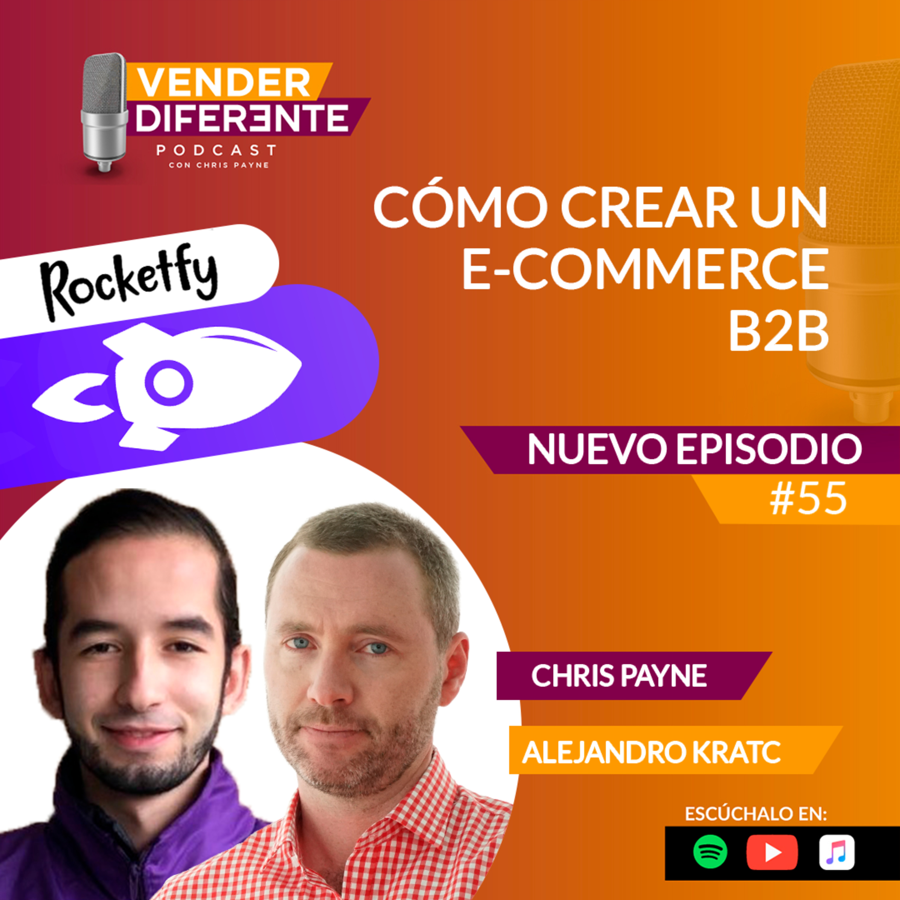 Episodio 055 - Cómo crear un e-commerce B2B con Alejandro Kratc episode artwork