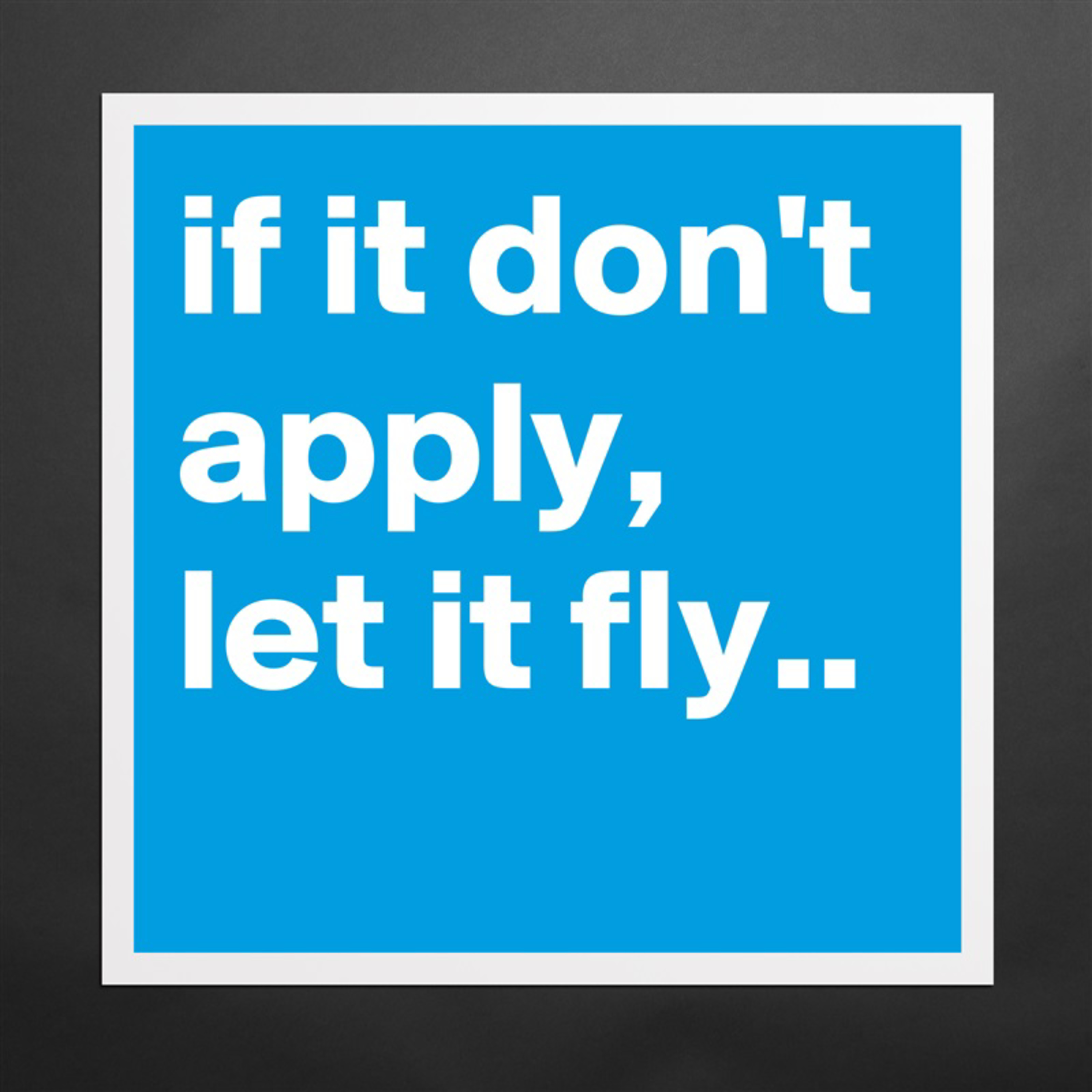 If it don't apply.... episode artwork