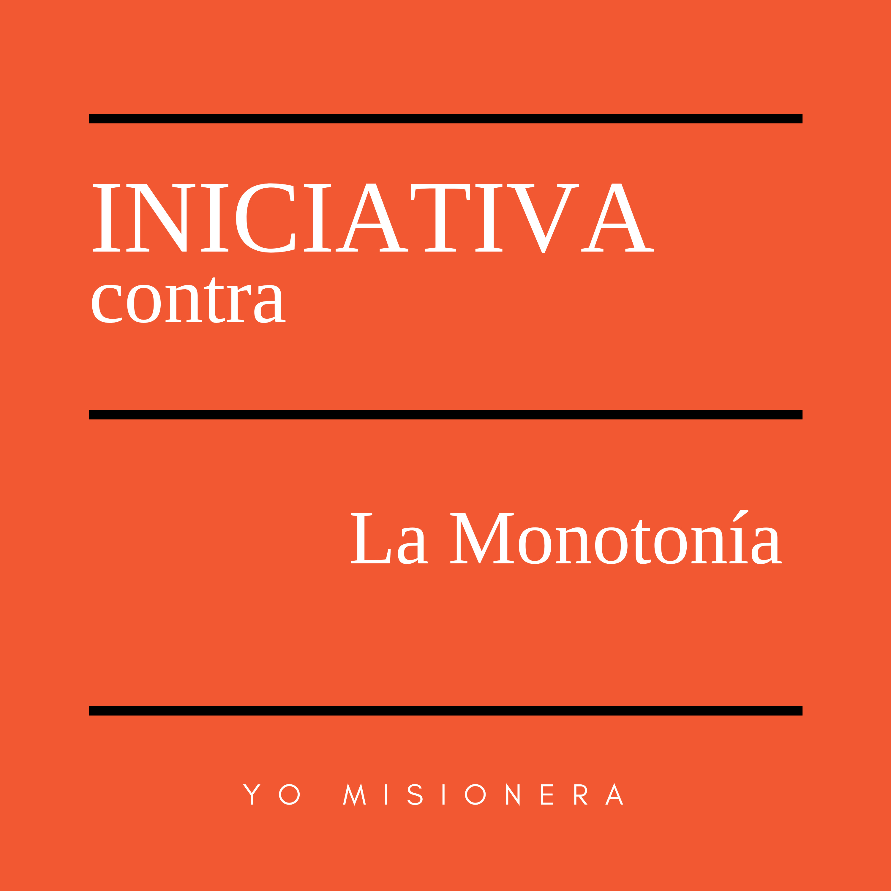 Iniciatica contra la monotonía episode artwork