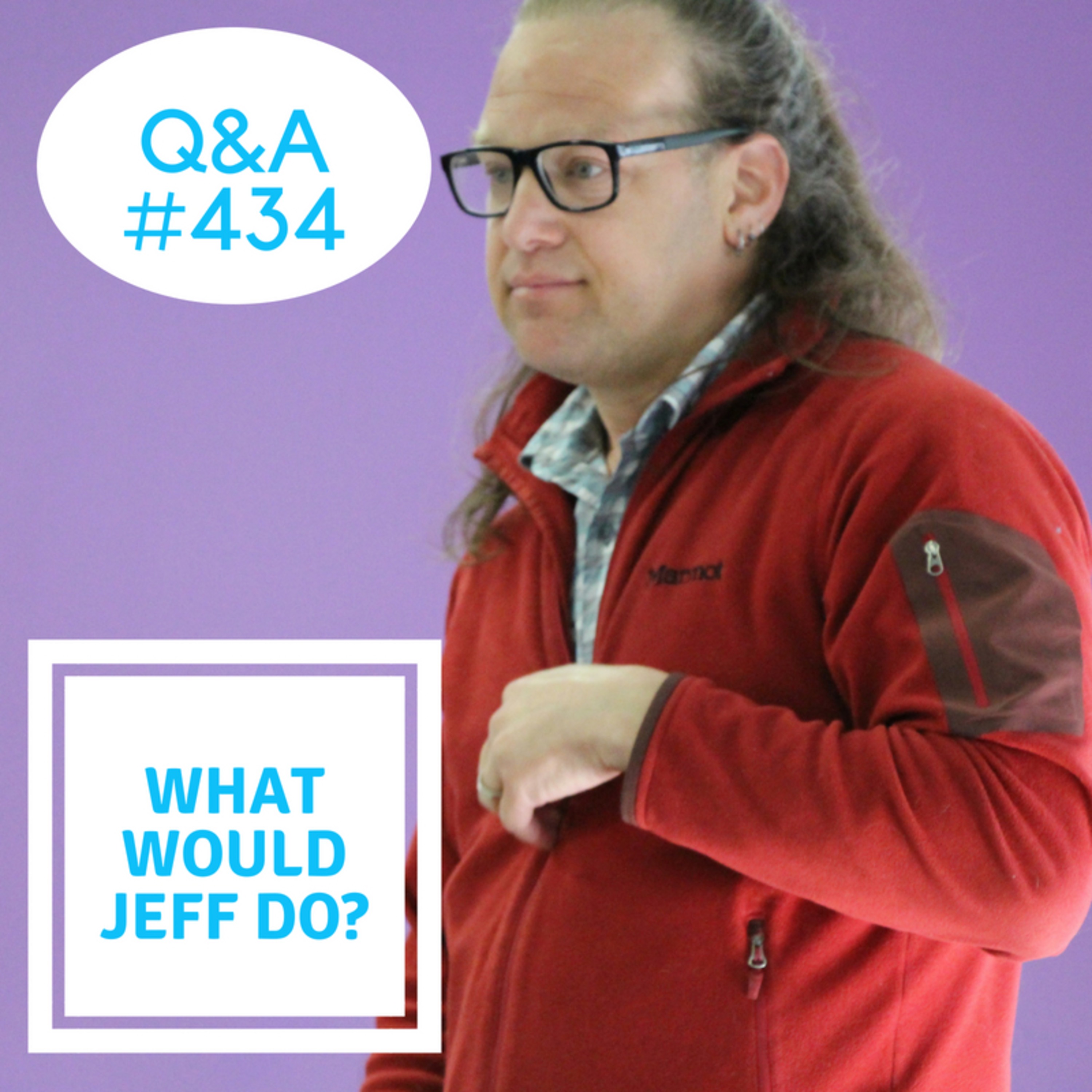 Dog hates walks | Stop dog from fence jumping | What Would Jeff Do? Dog Training Q&A #434 episode artwork