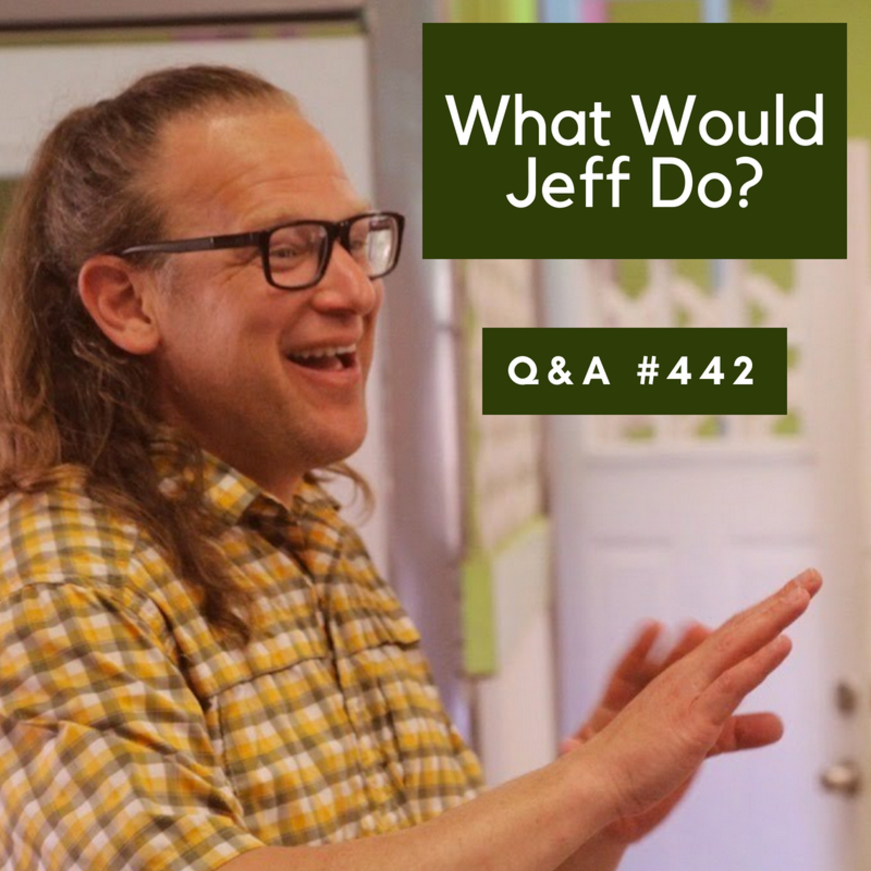 Stop dog eating poop | Dog is toy possessive | What Would Jeff Do? Dog Training Q & A #442 episode artwork