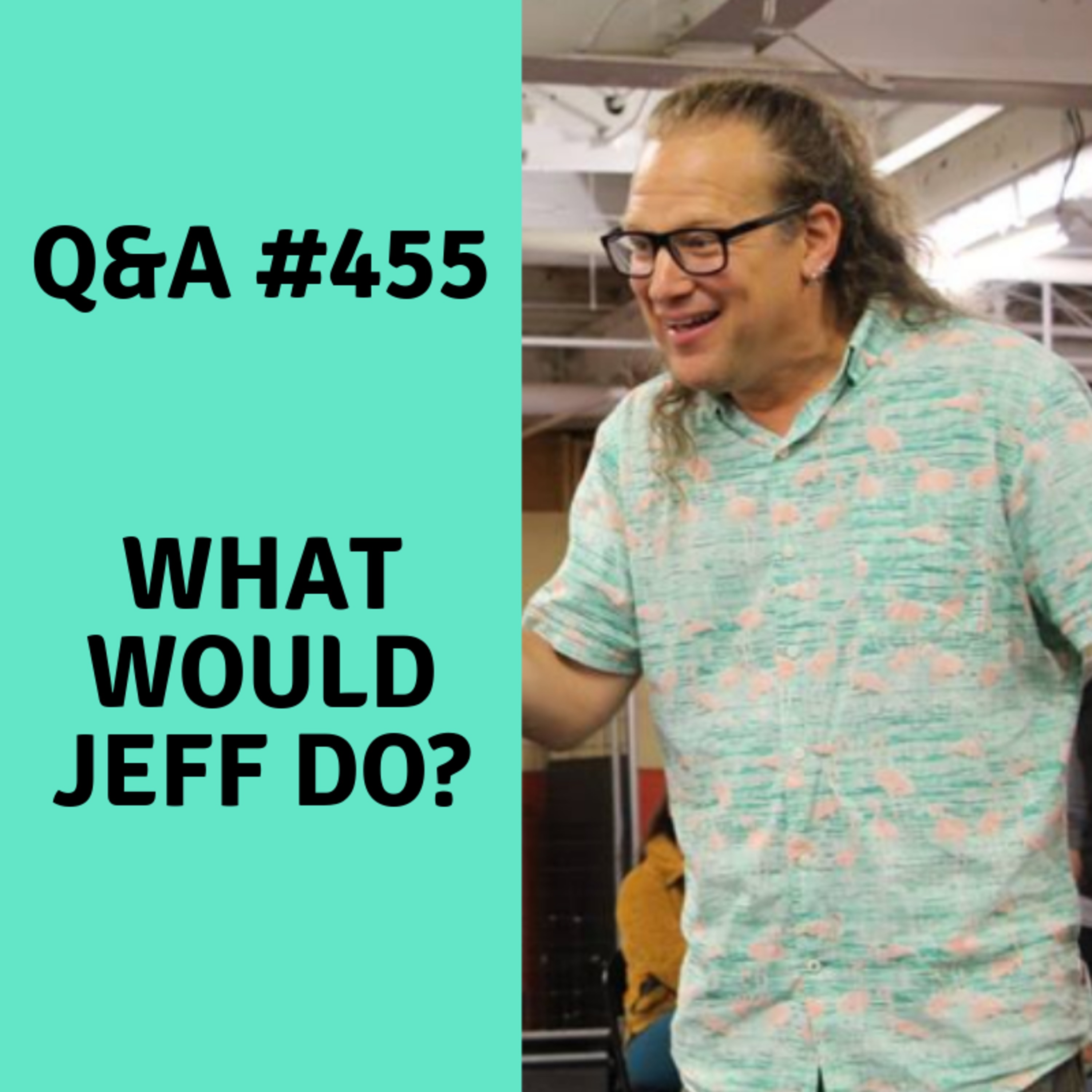 Stop dog barking | Dog stops on walks | What Would Jeff Do? Dog Training Q & A #455 episode artwork