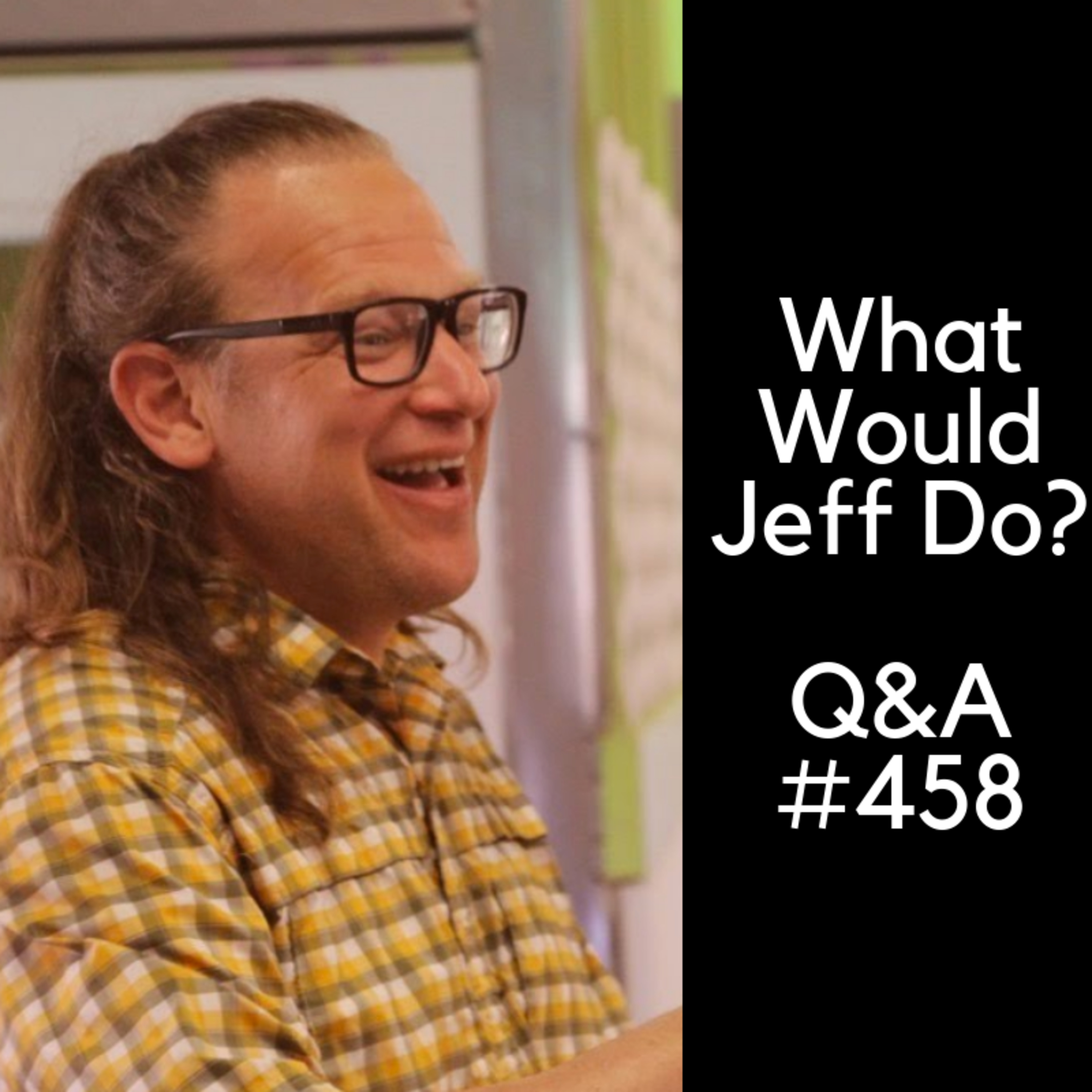 Stop dog reactivity | Stop dog growling | What Would Jeff Do? Dog Training Q & A #458 episode artwork