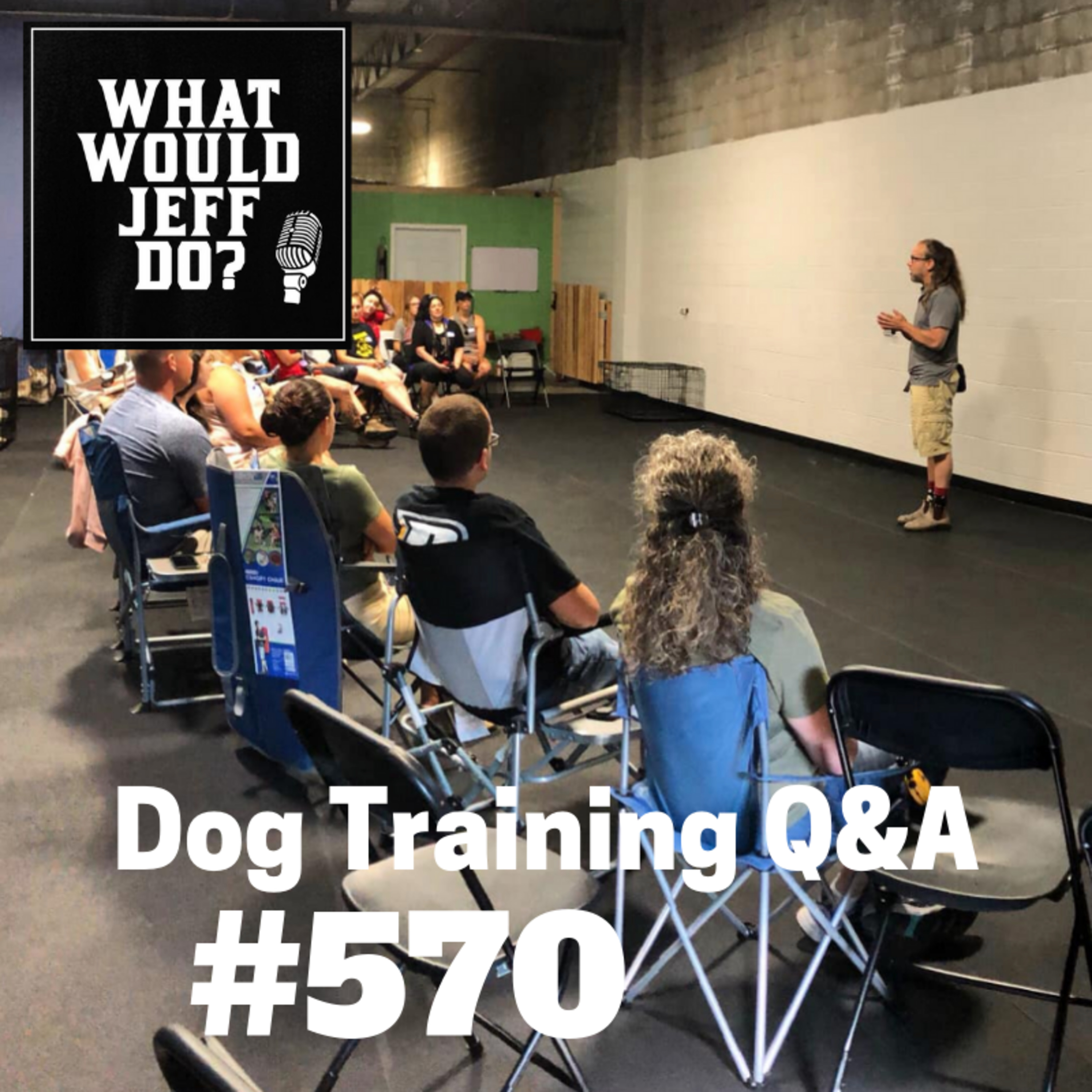 Dog Training - Muzzle Training Dogs - Reactive Dog - What Would Jeff Do? Q&A Ep.570 (2019) episode artwork