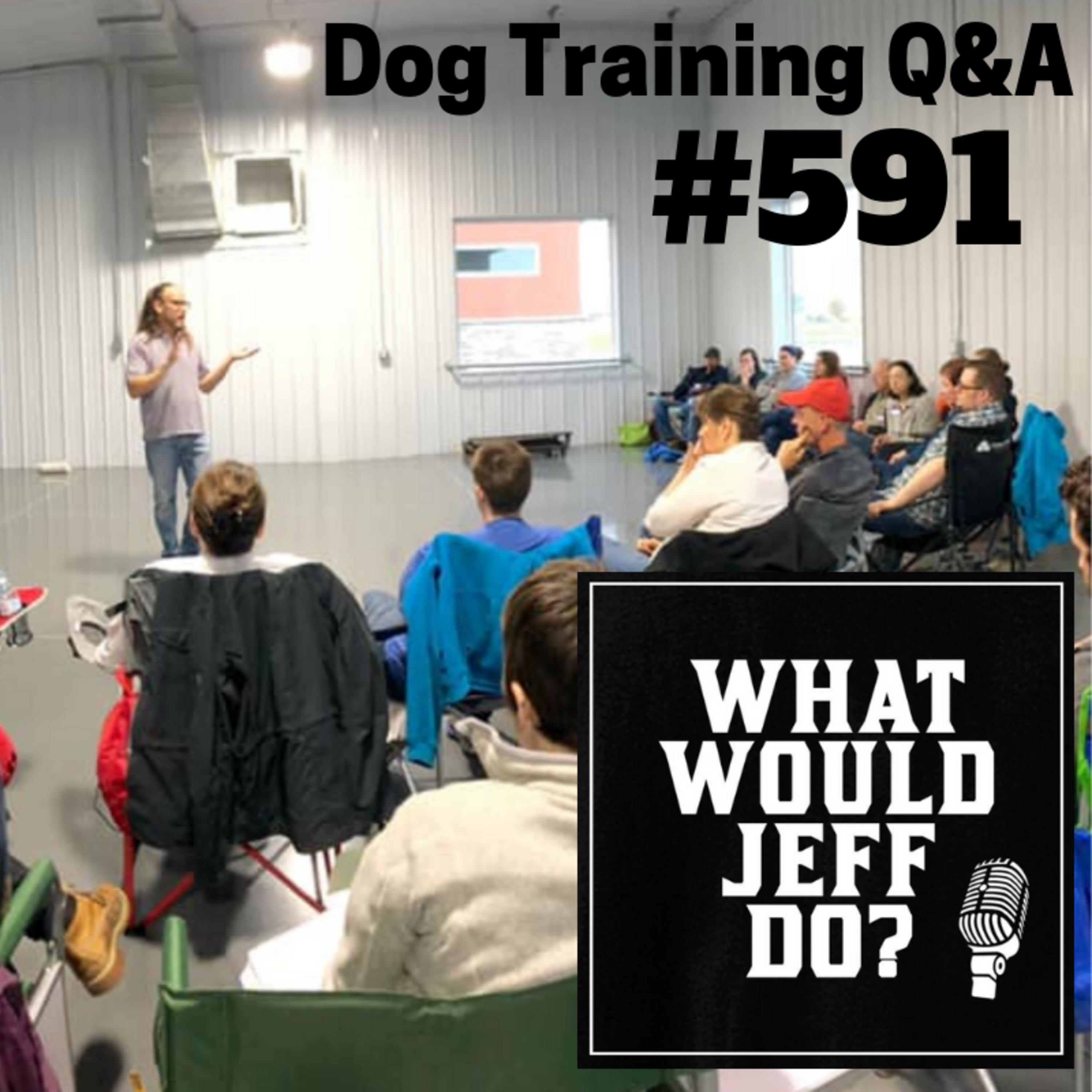 Dog Training - New Dog Trainer Tips - Barking Dogs - What Would Jeff Do? Q&A Ep.591 (2019) episode artwork