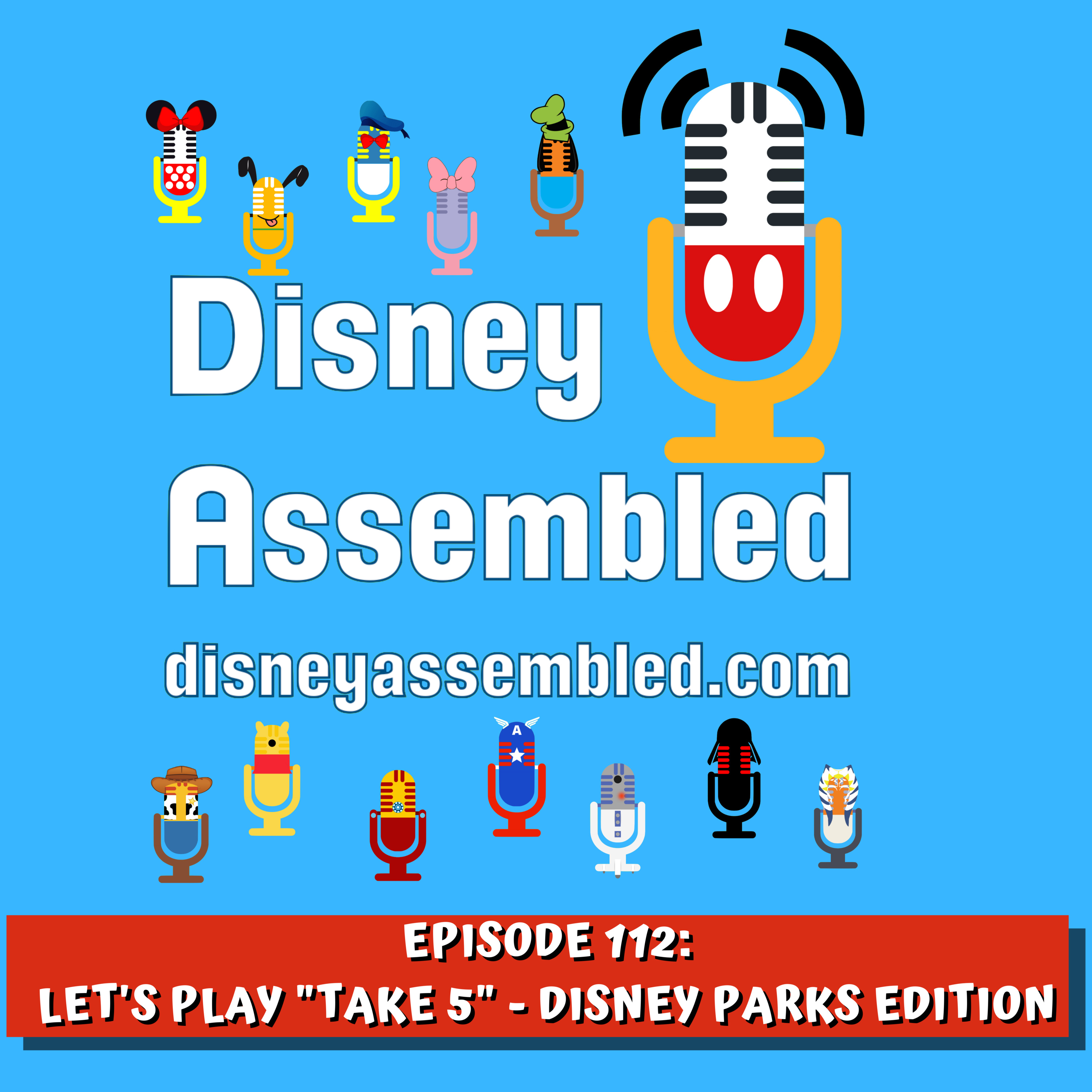 Let's Play "Take 5" - Disney Parks Edition episode artwork