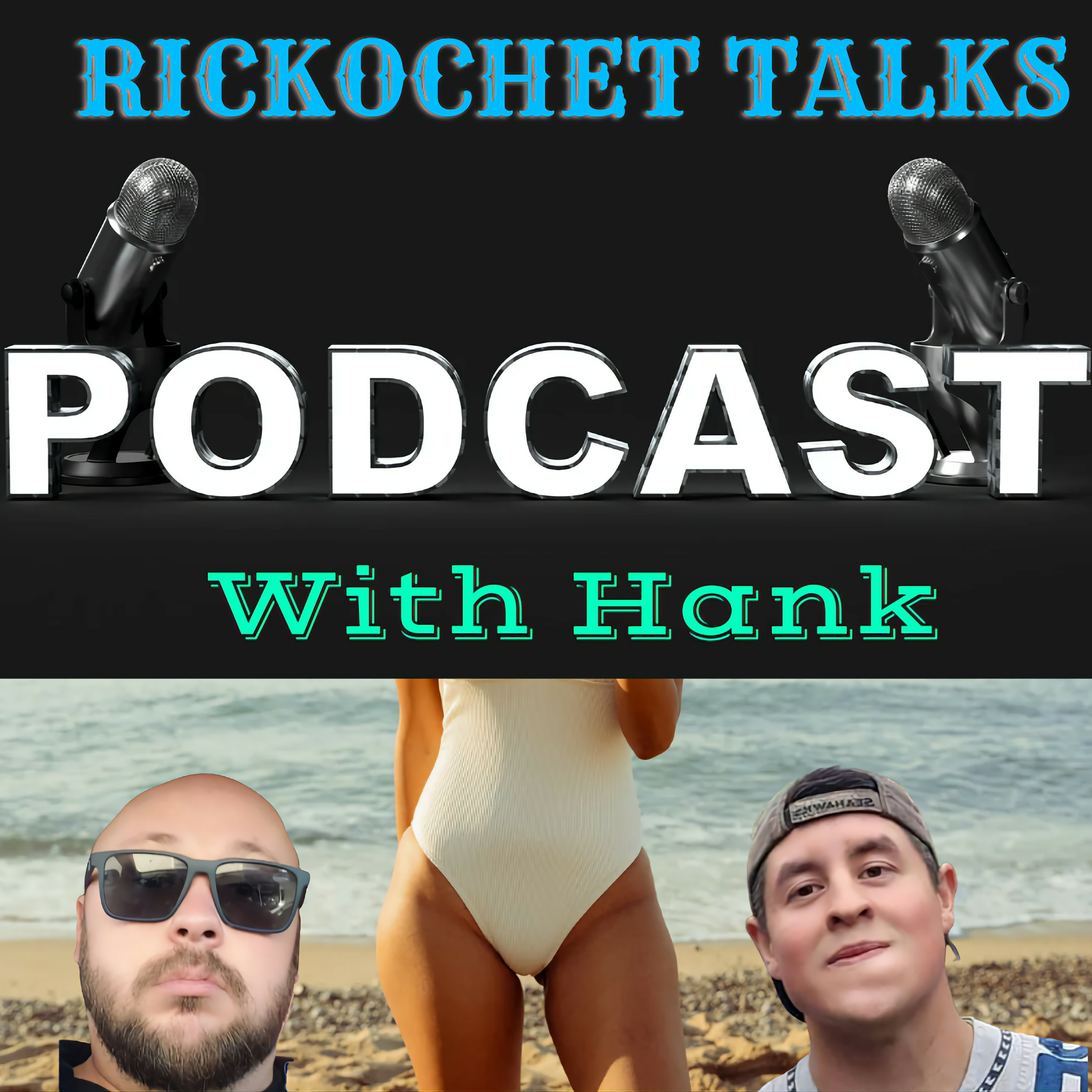 Hank and I on the subject of farting in public areas and P Diddy episode artwork