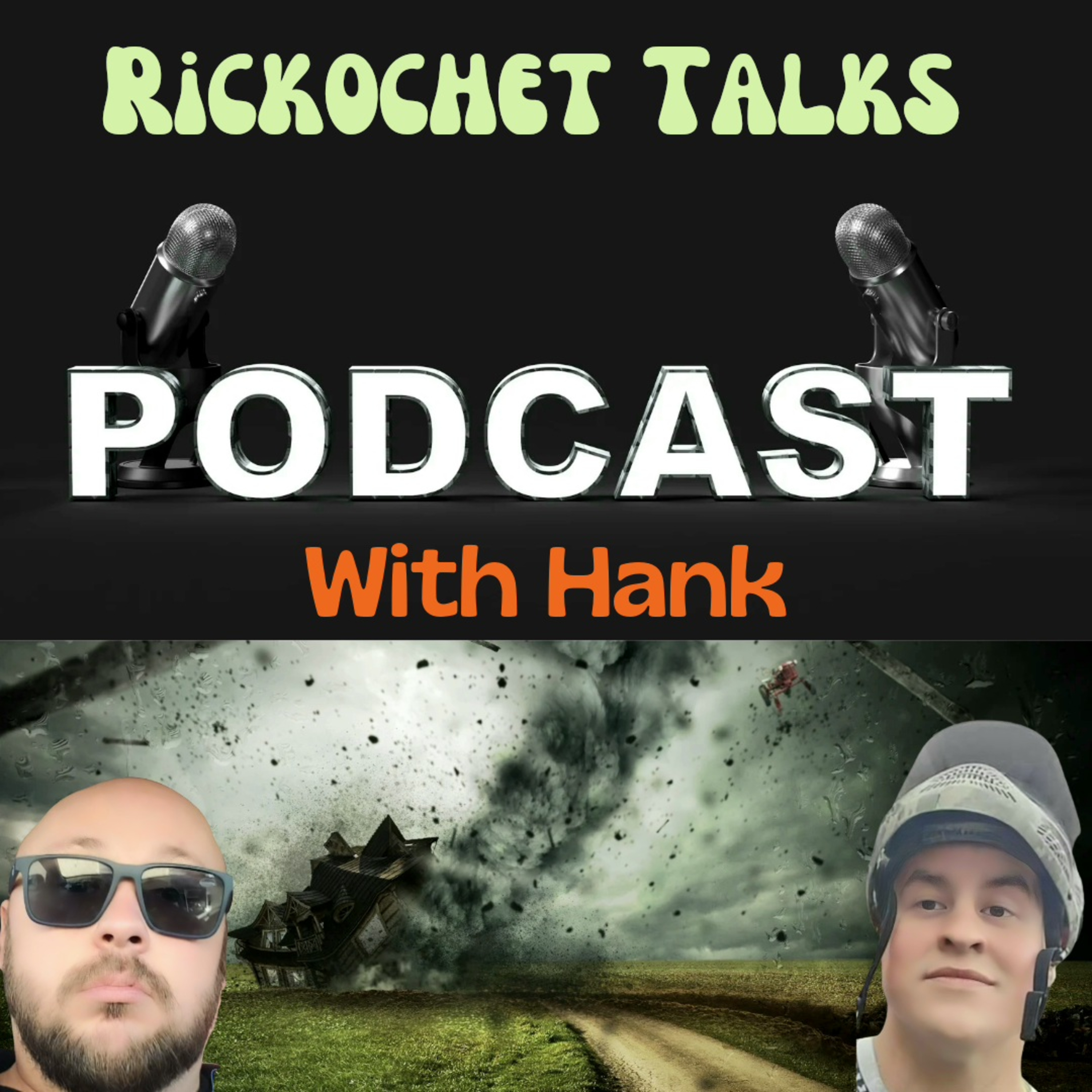 We speak on AI🎧😁🍿👍🏼😂, Hank being at a Gas ⛽ station doing live interviews and  episode artwork