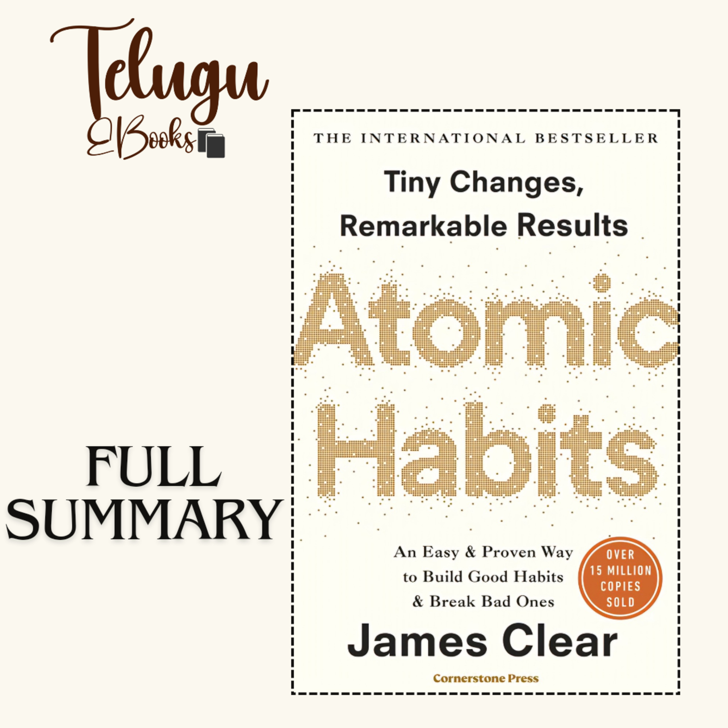 Telugu EBooks- Atomic Habits Complete Book Summary In Telugu  episode artwork