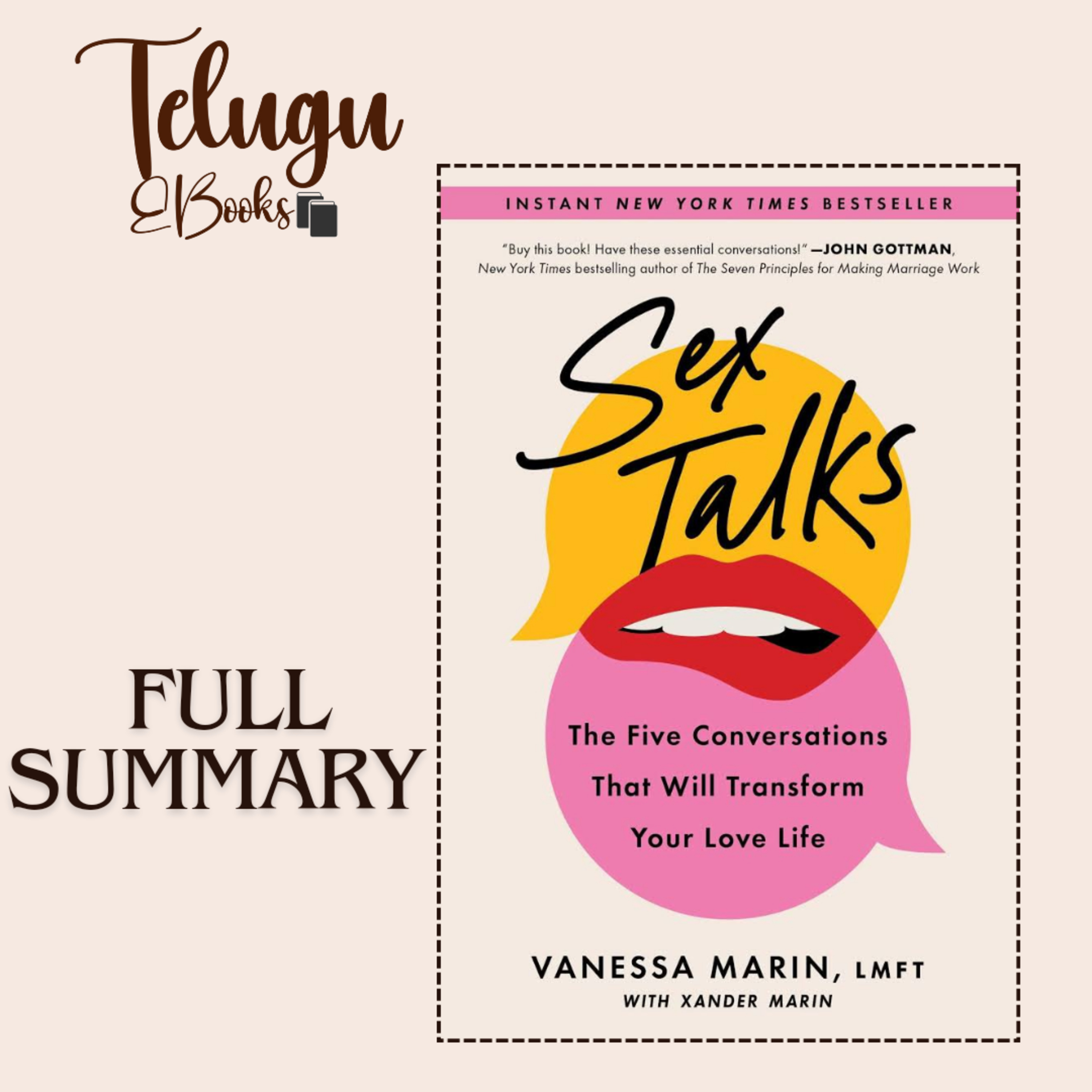 Telugu EBooks- Sex Talks THE 5 Conversations Complete Book Summary In Telugu  episode artwork