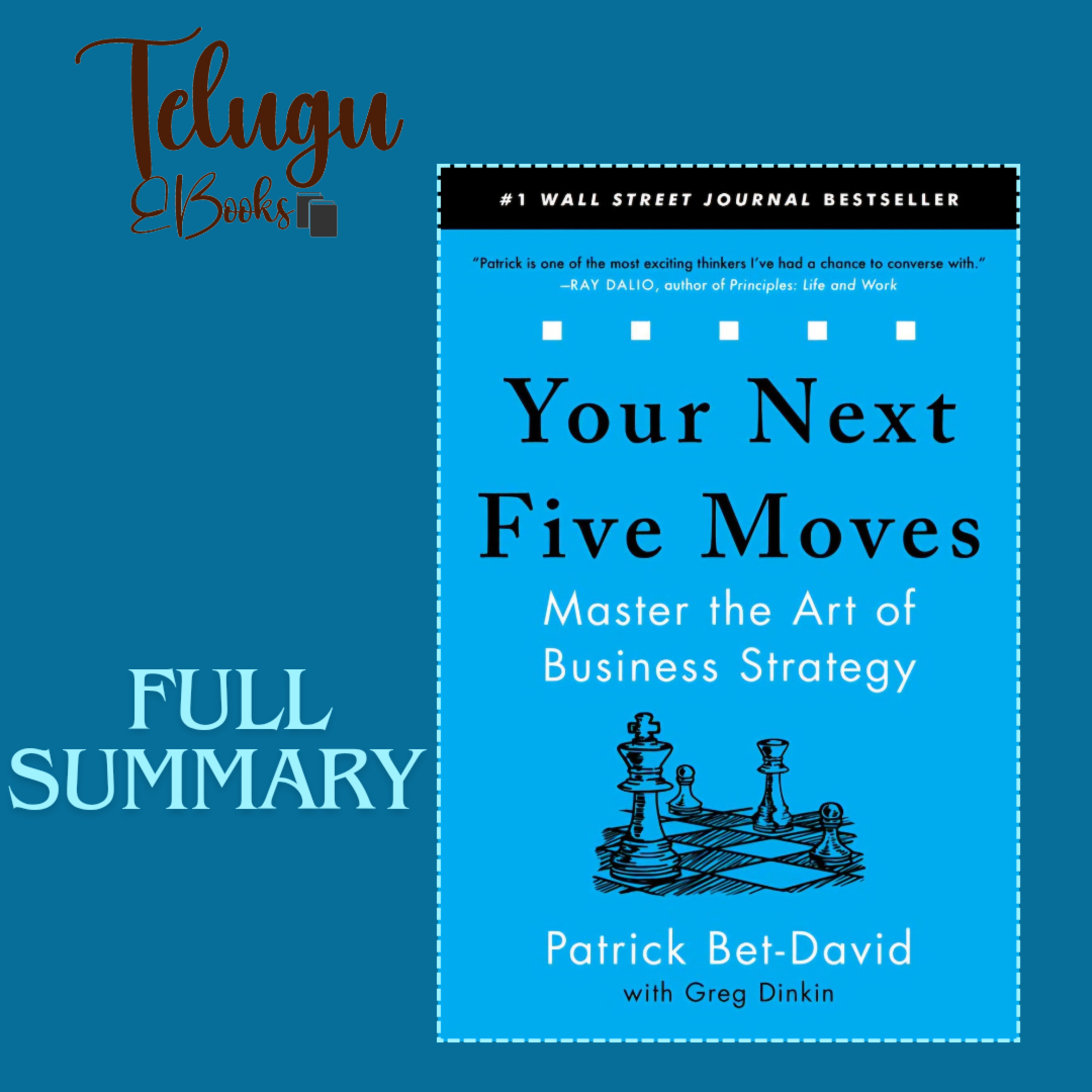 Telugu EBooks- Next Five Moves Complete Book Summary Analysis In Telugu  episode artwork