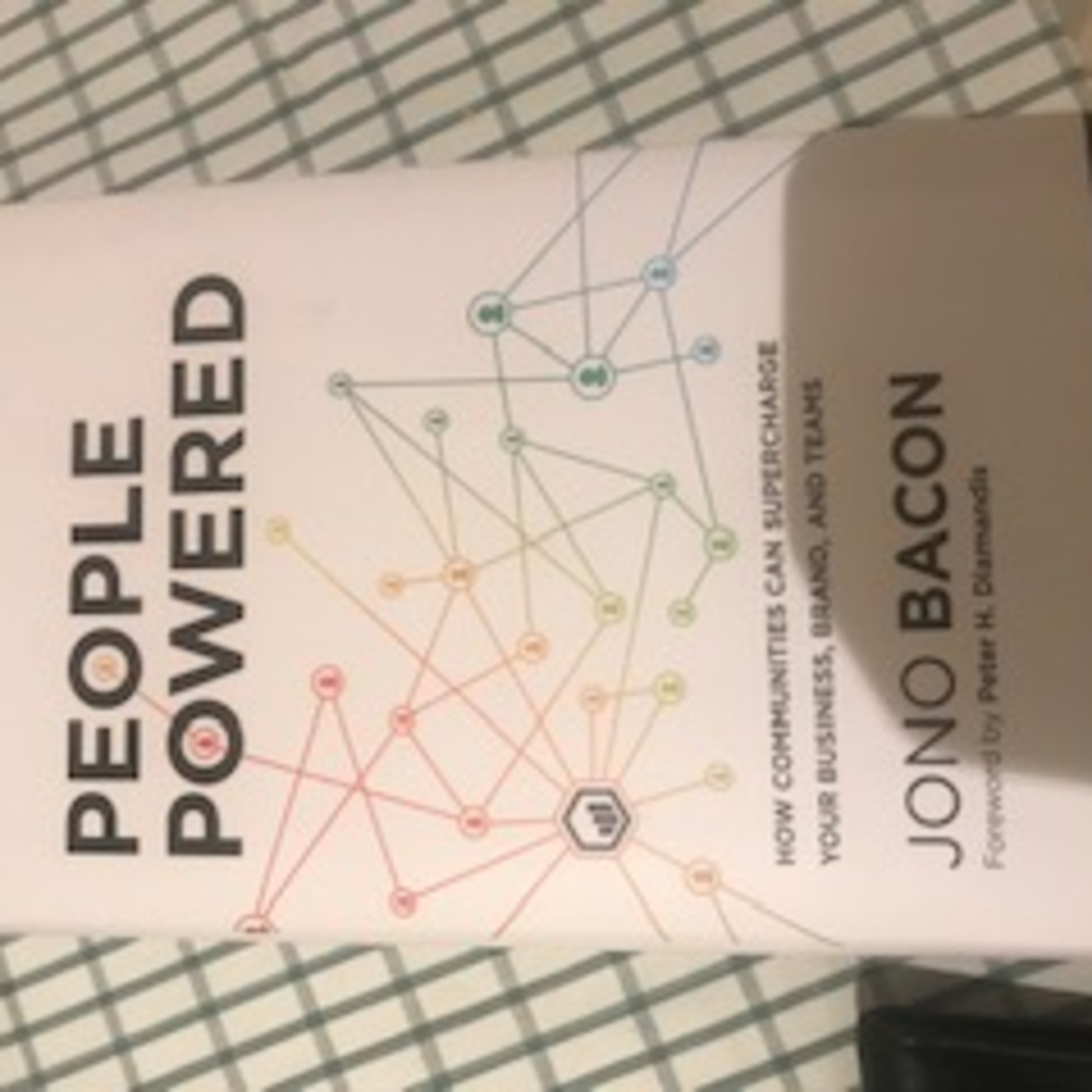"People Powered" : The book I'm reading before going to the un-conference in Cong