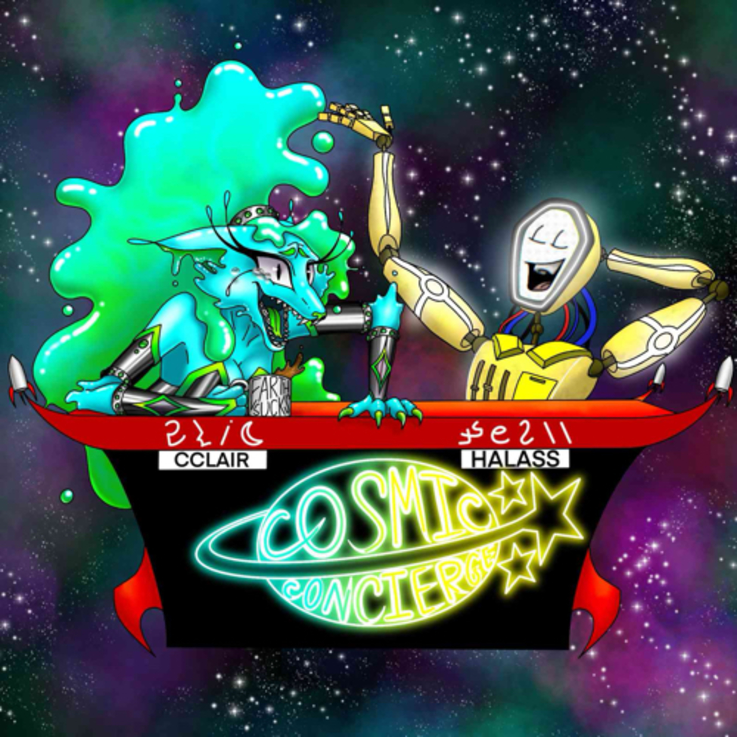 01. Welcome To The Cosmic Concierge episode artwork