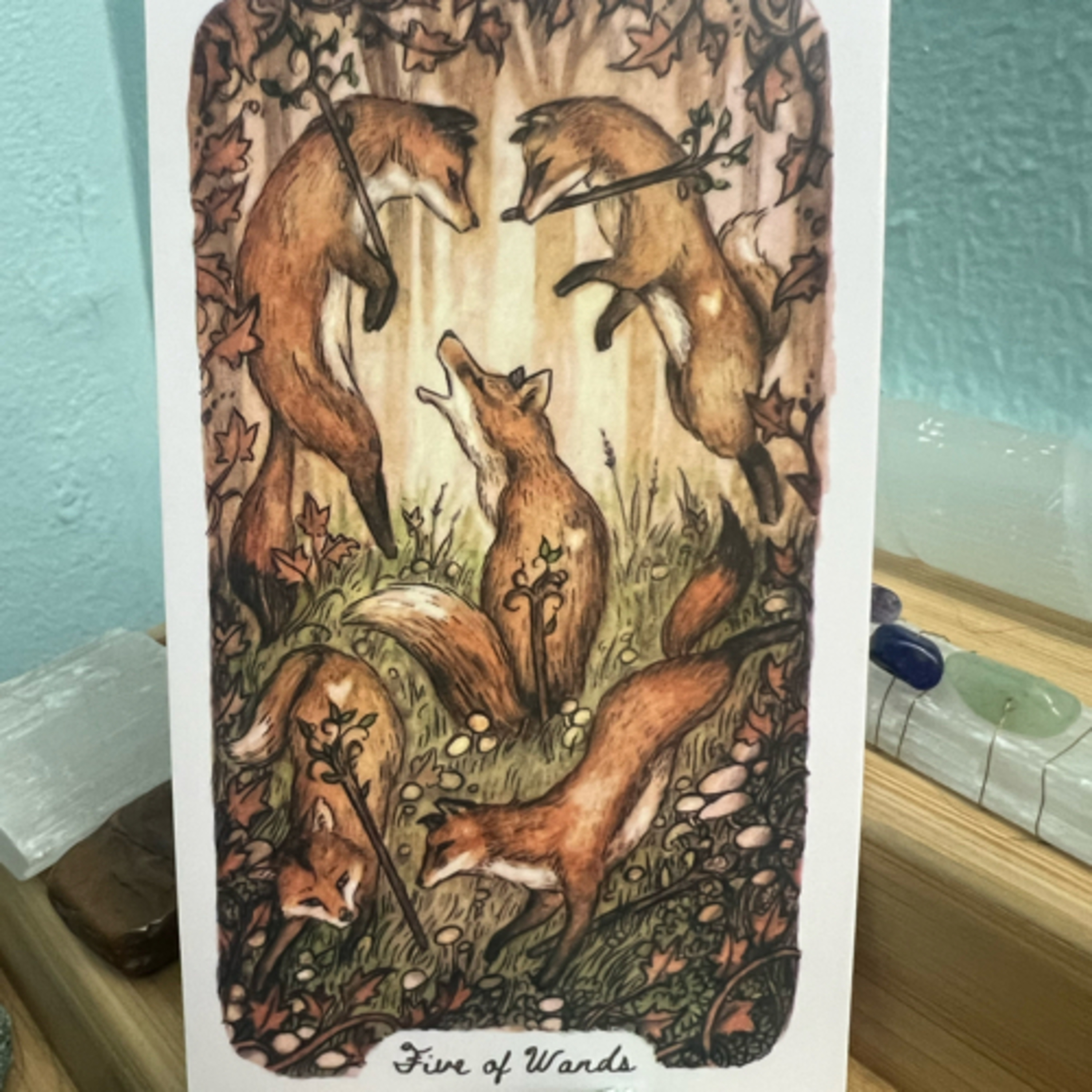 Tarot Tuesday 5 of Wands