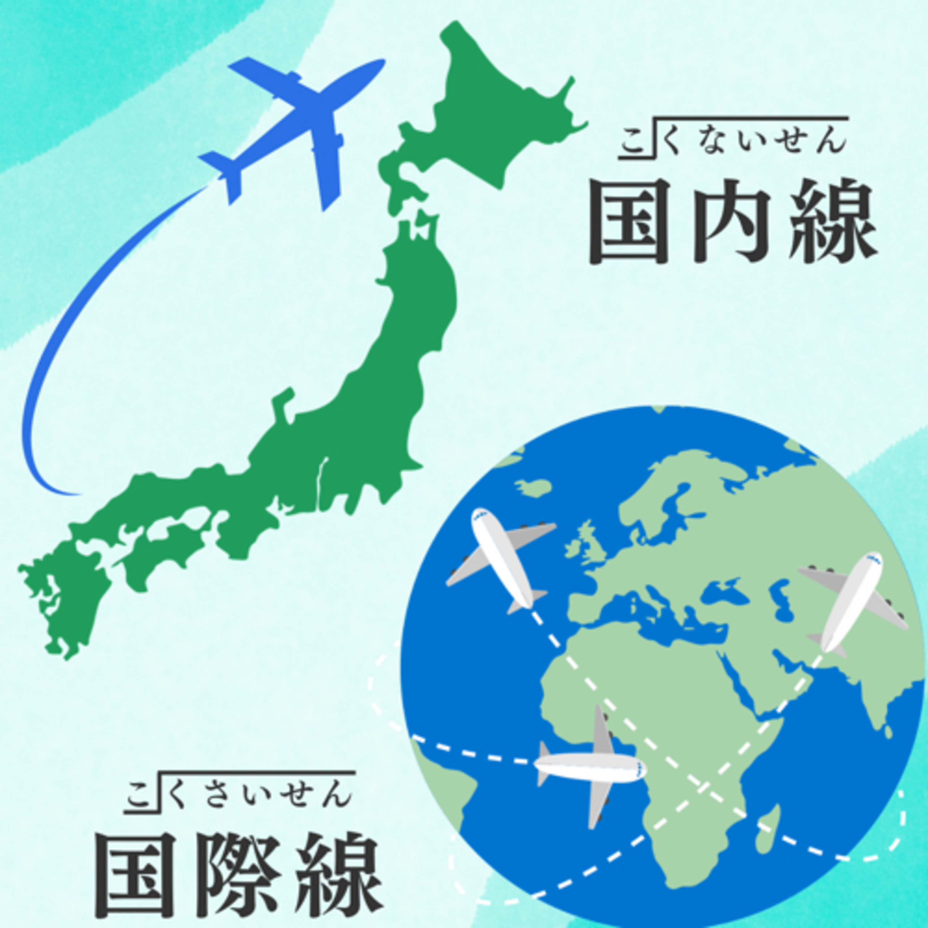 🌸22:国内線と国際線のちがいを学ぼう！〈日本語聴解Japanese Podcast〉