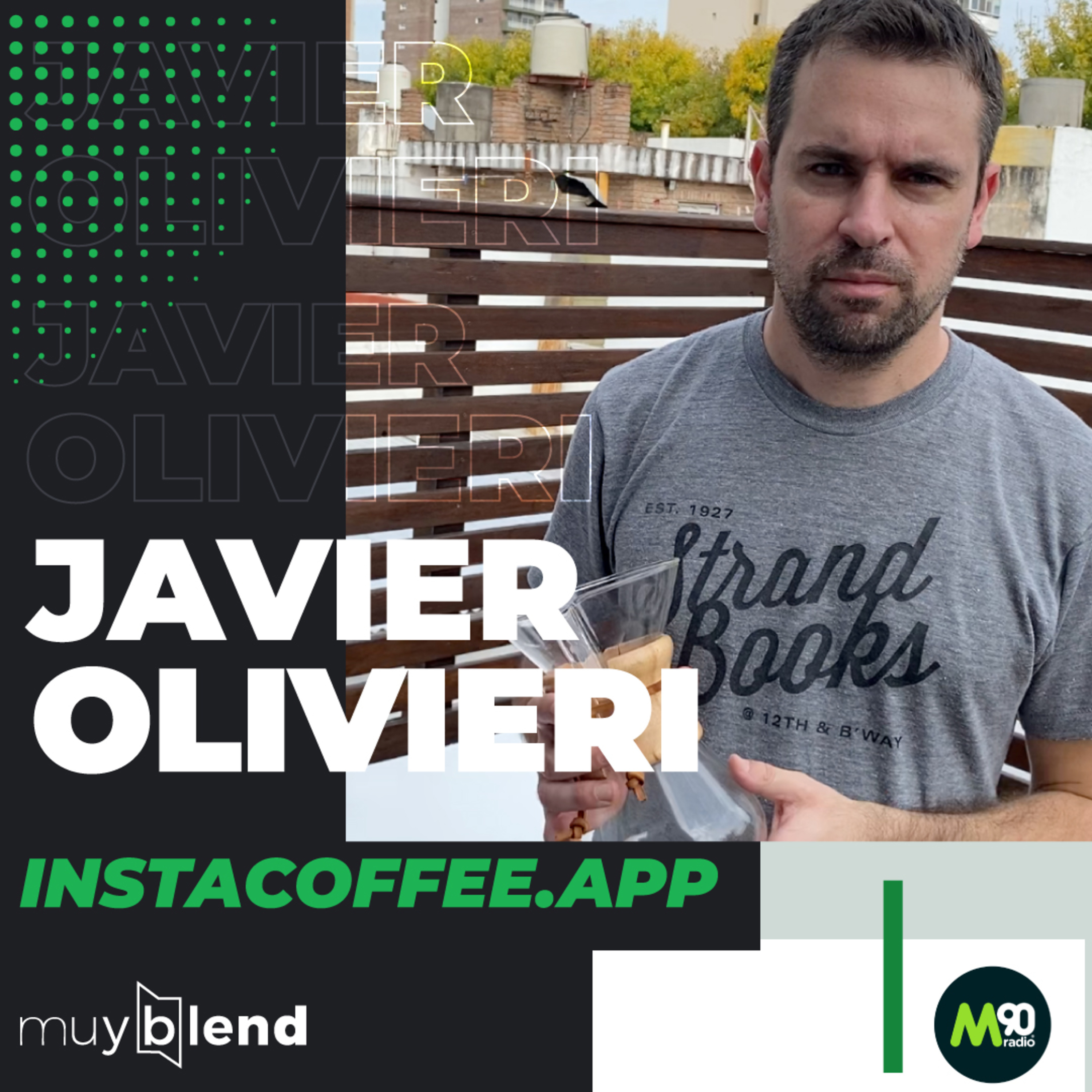 Javier Olivieri de Instacoffee.app episode artwork