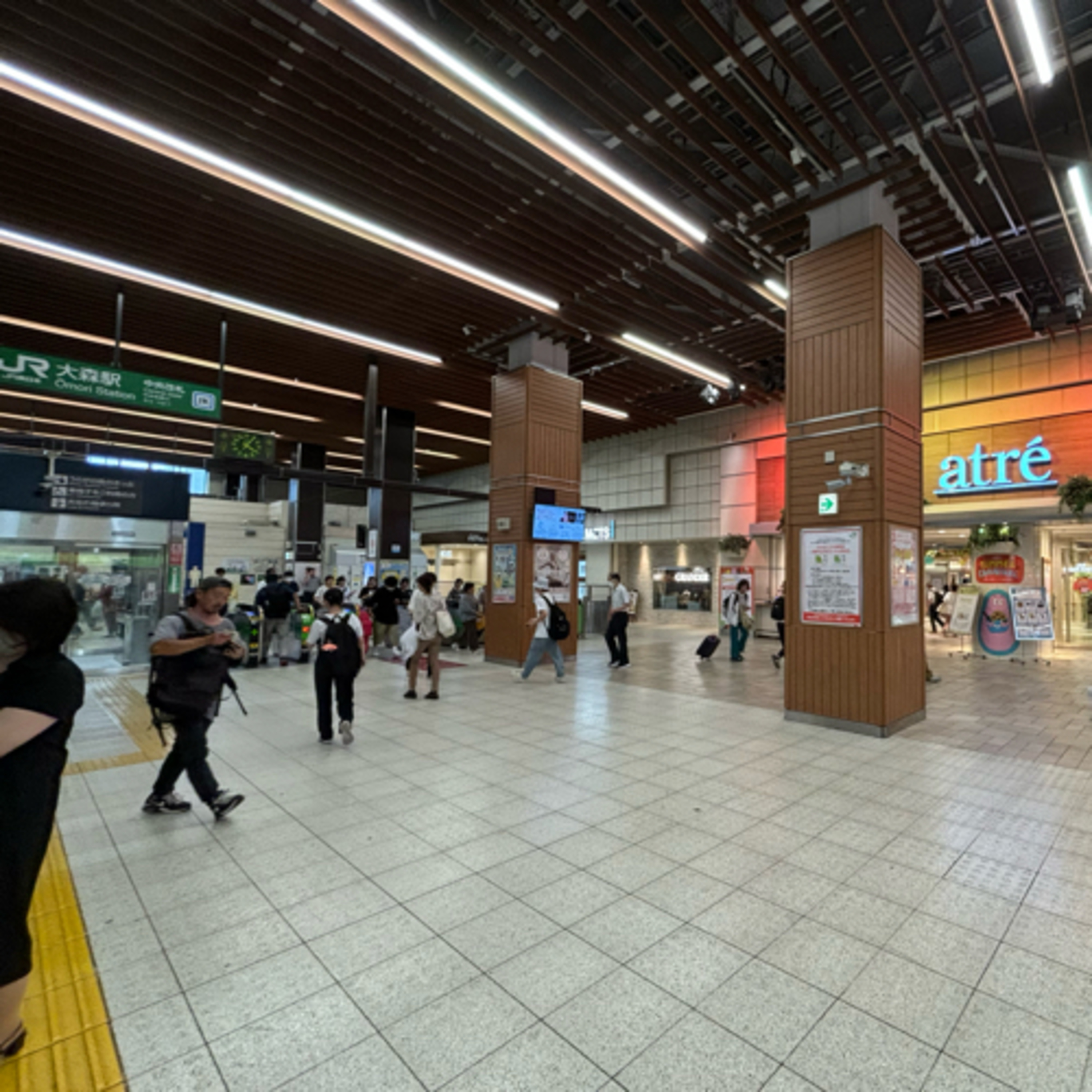 【binaural】 Walking around Omori Station