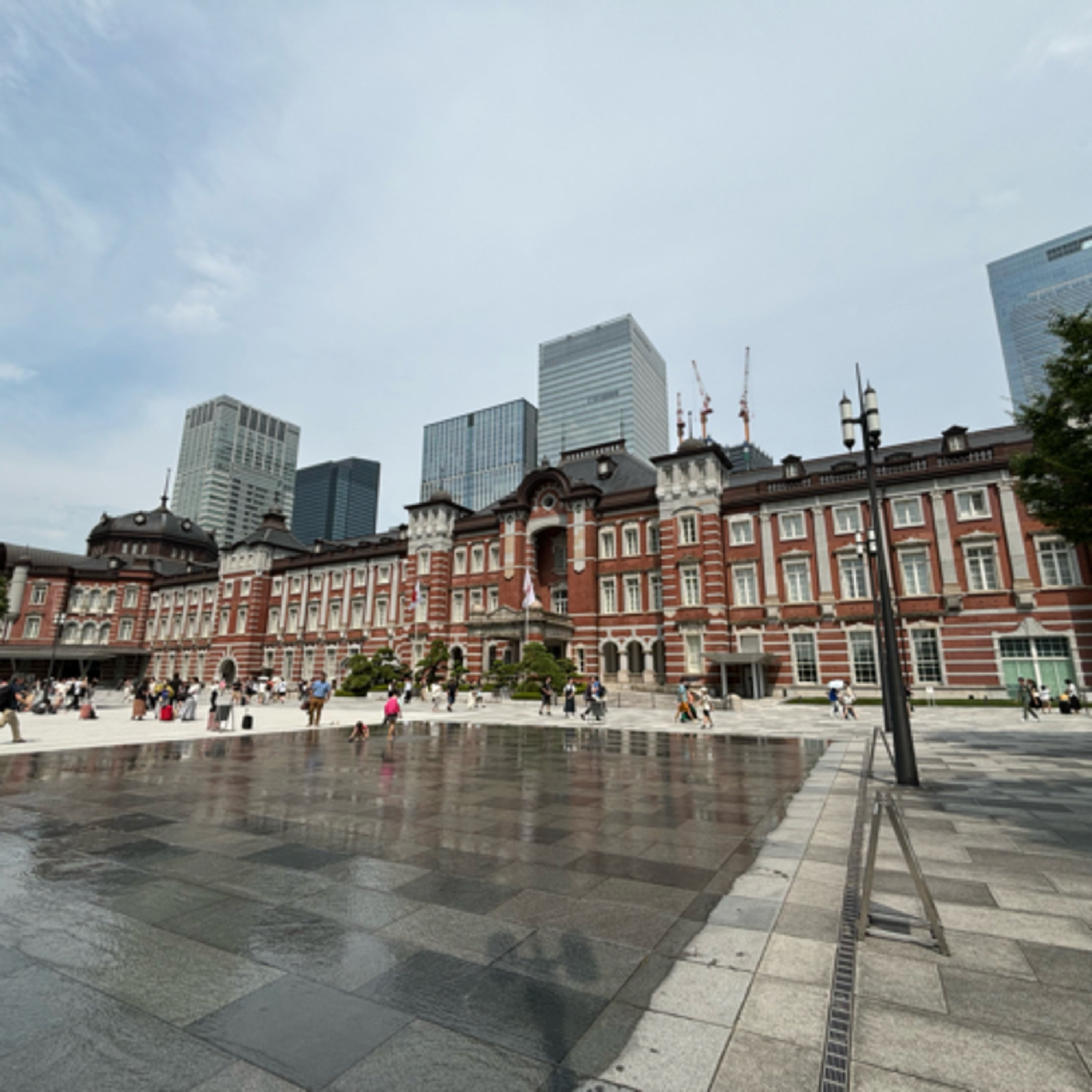【binaural】Tokyo Station Marunouchi Station Square