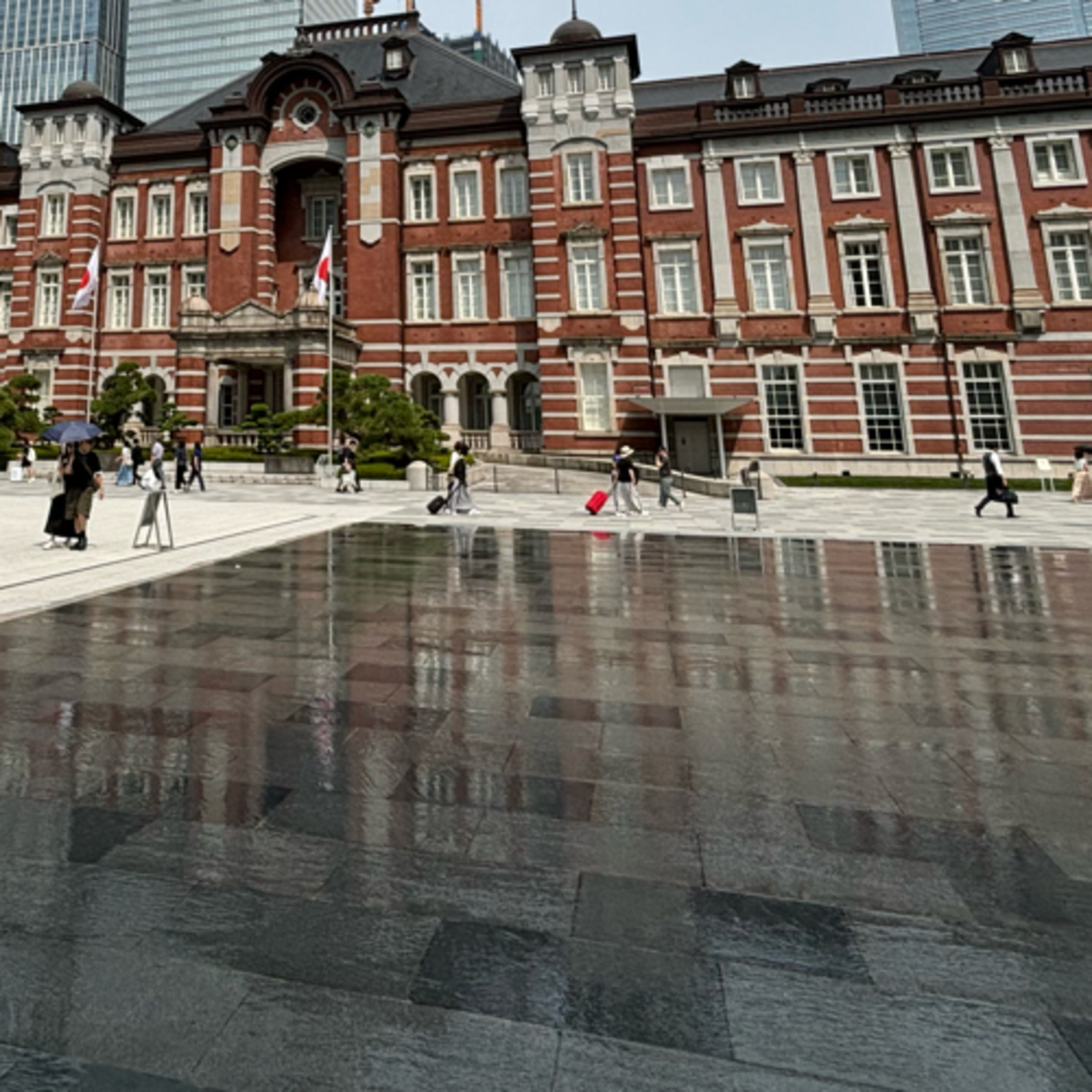 【binaural】Summer “Suiban” at Tokyo Station Marunouchi Station Square