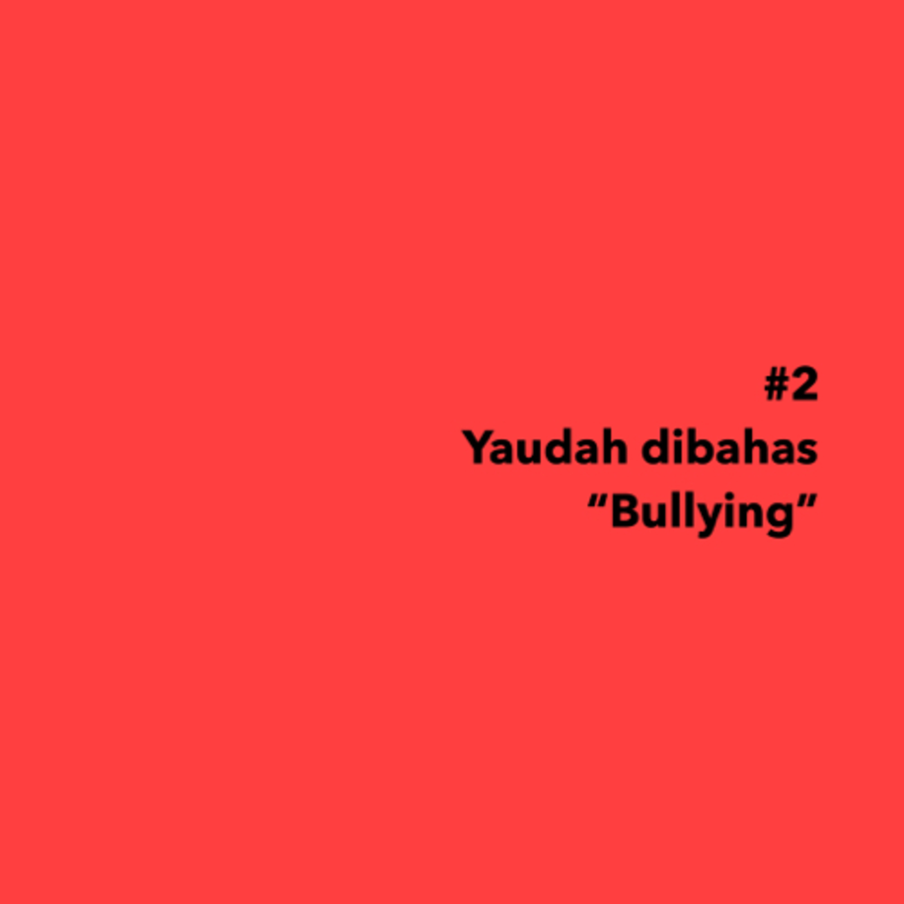 Yaudah.