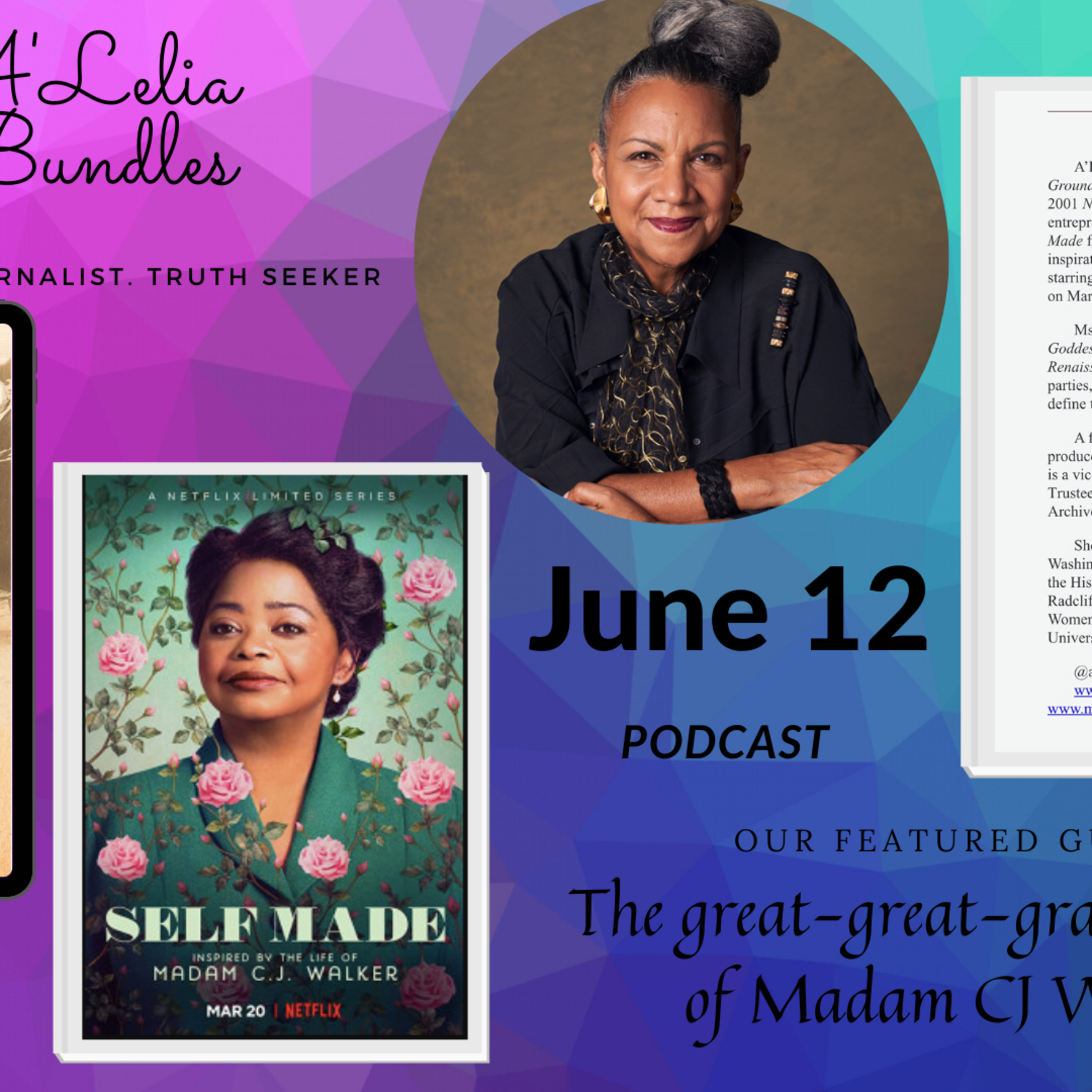 A'Lelia Bundles episode artwork