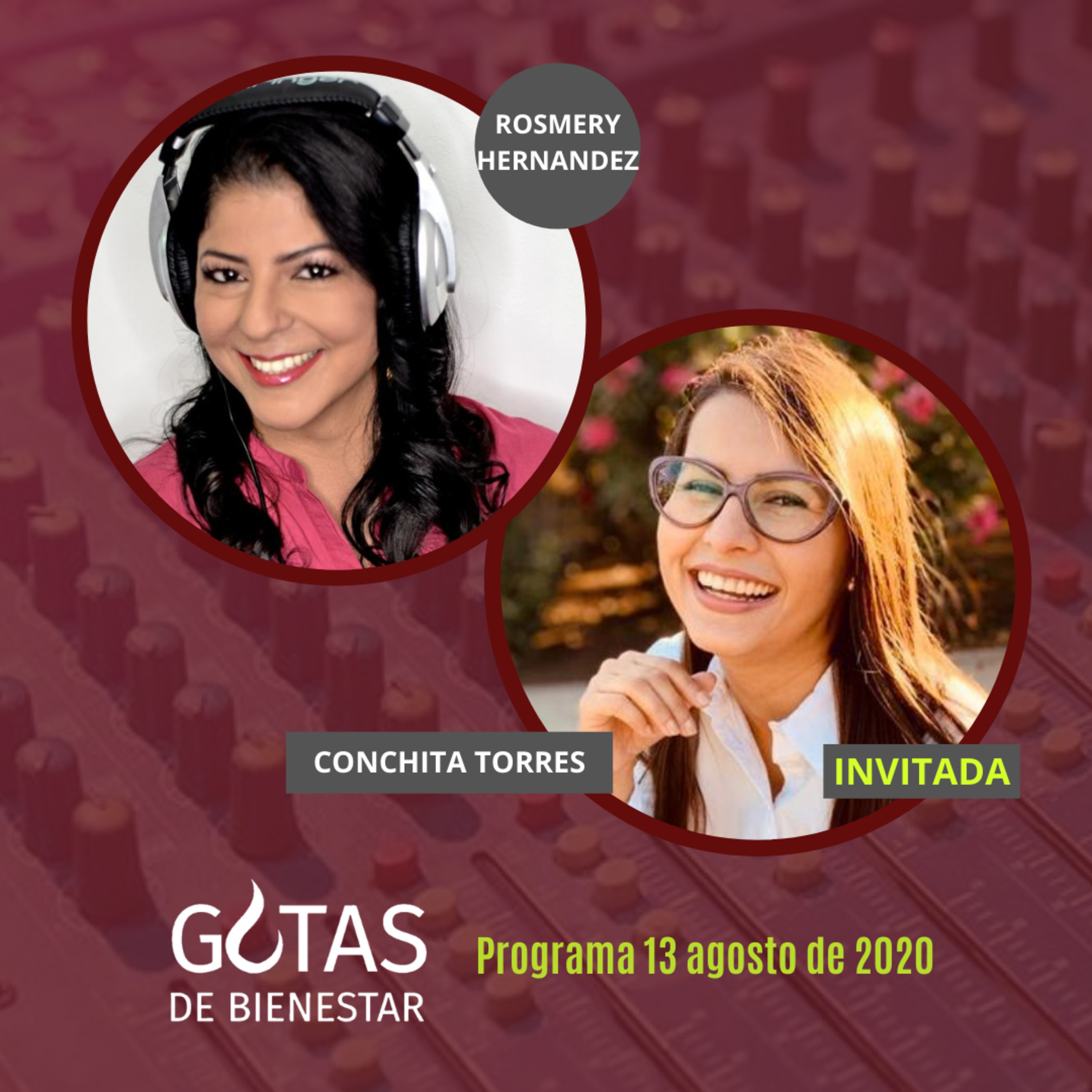 Conectando Emociones 13/08: "Aprende a ser la persona que quieras ser" con Conchita Torres episode artwork