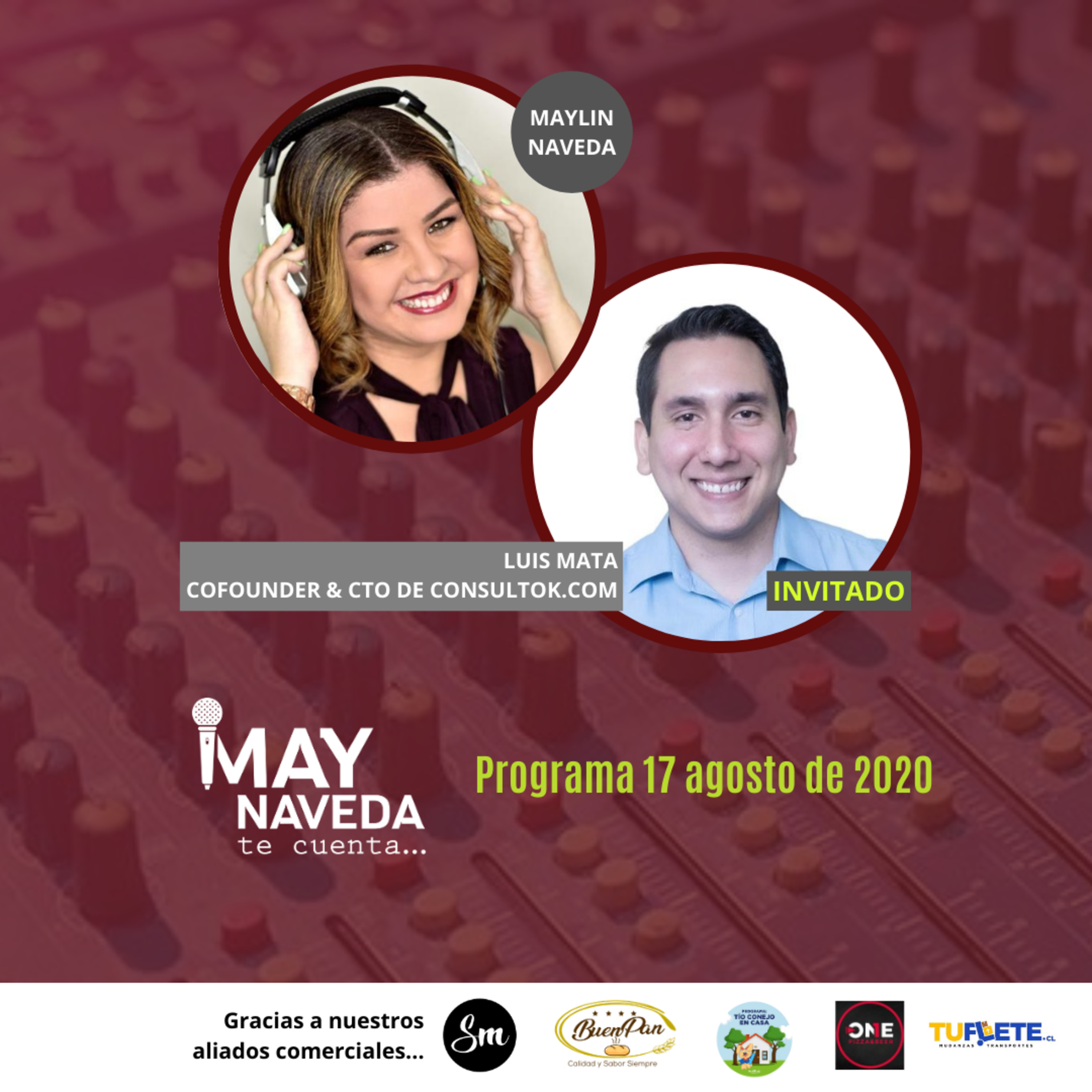 Maynaveda te cuenta 17/08: Apoyo a emprendedores - Plataforma Consultok.com con Luis Mata episode artwork