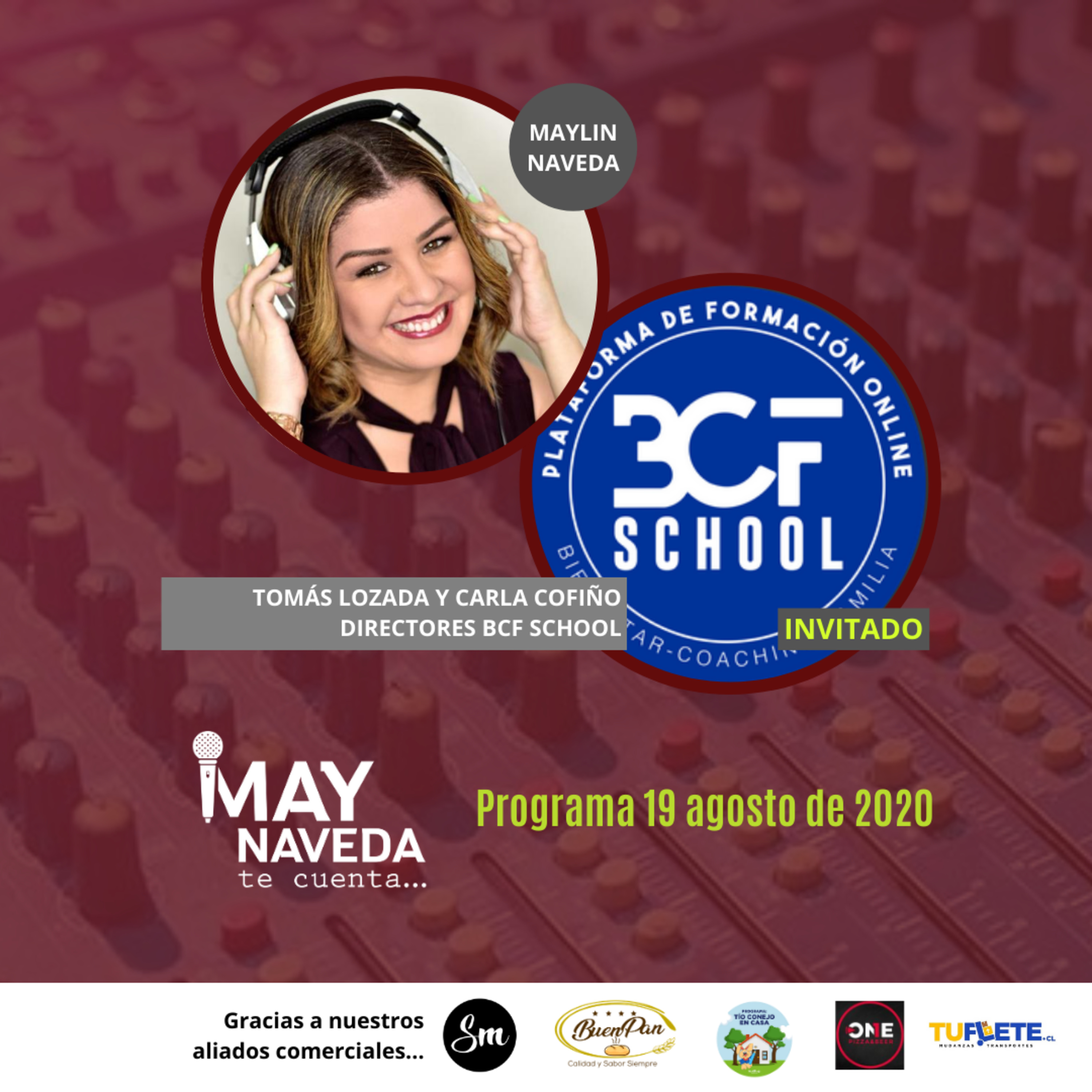 Maynaveda te cuenta 31/08: BCF School: Plataforma de Formación Profesional y Transformación Personal con Tomás Lozada y Carla Cofiño episode artwork