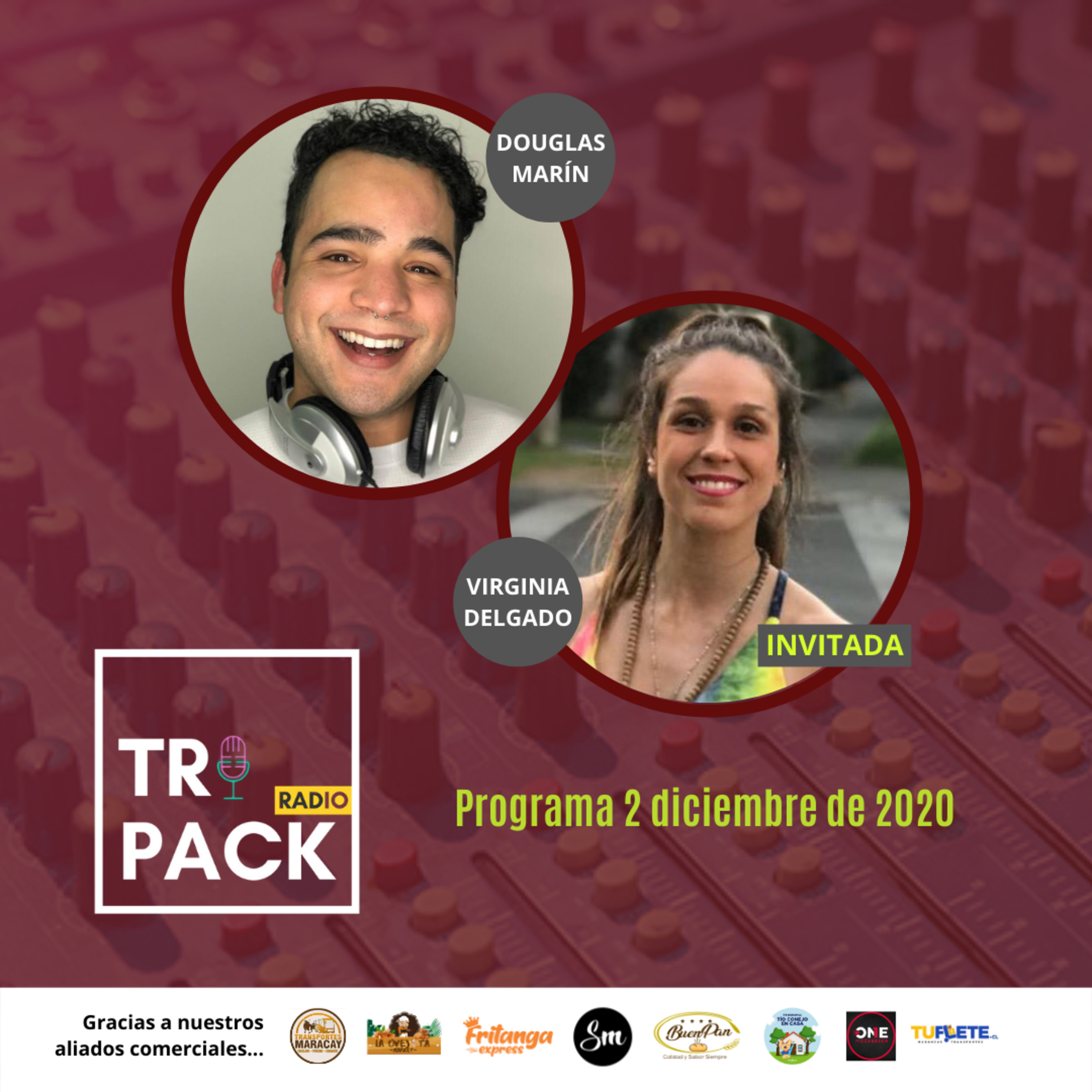 Tripack 02/12: El GYM y el ÑAM con Virginia Delgado episode artwork