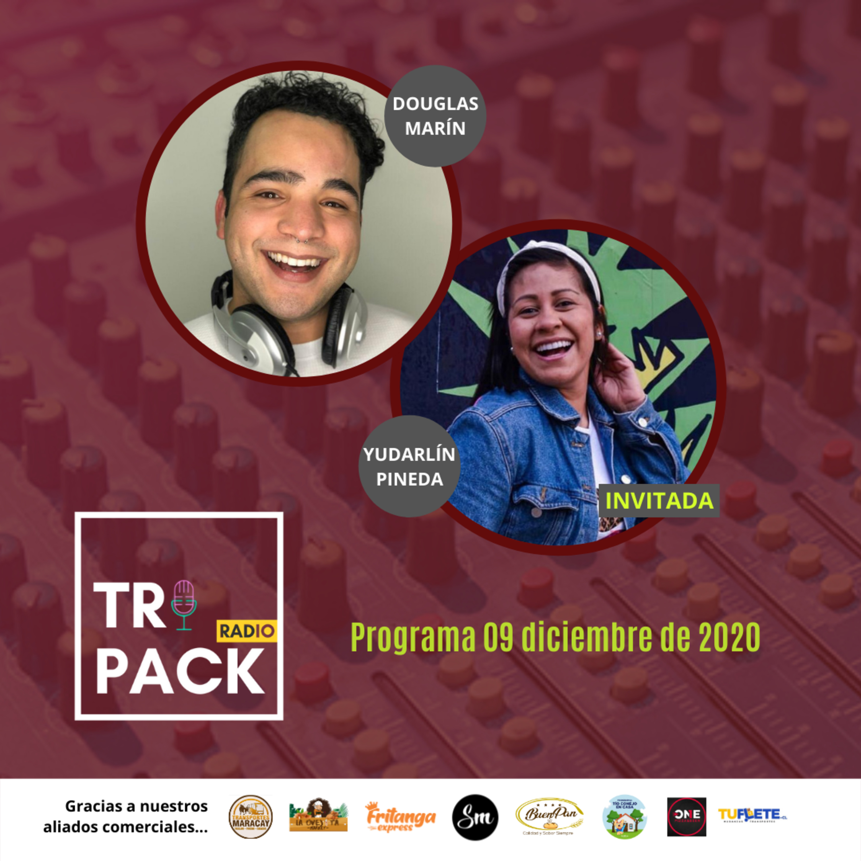 Tripack 09/12: Que a tu bonche no le falte el ponche con Yudarlin Pineda episode artwork