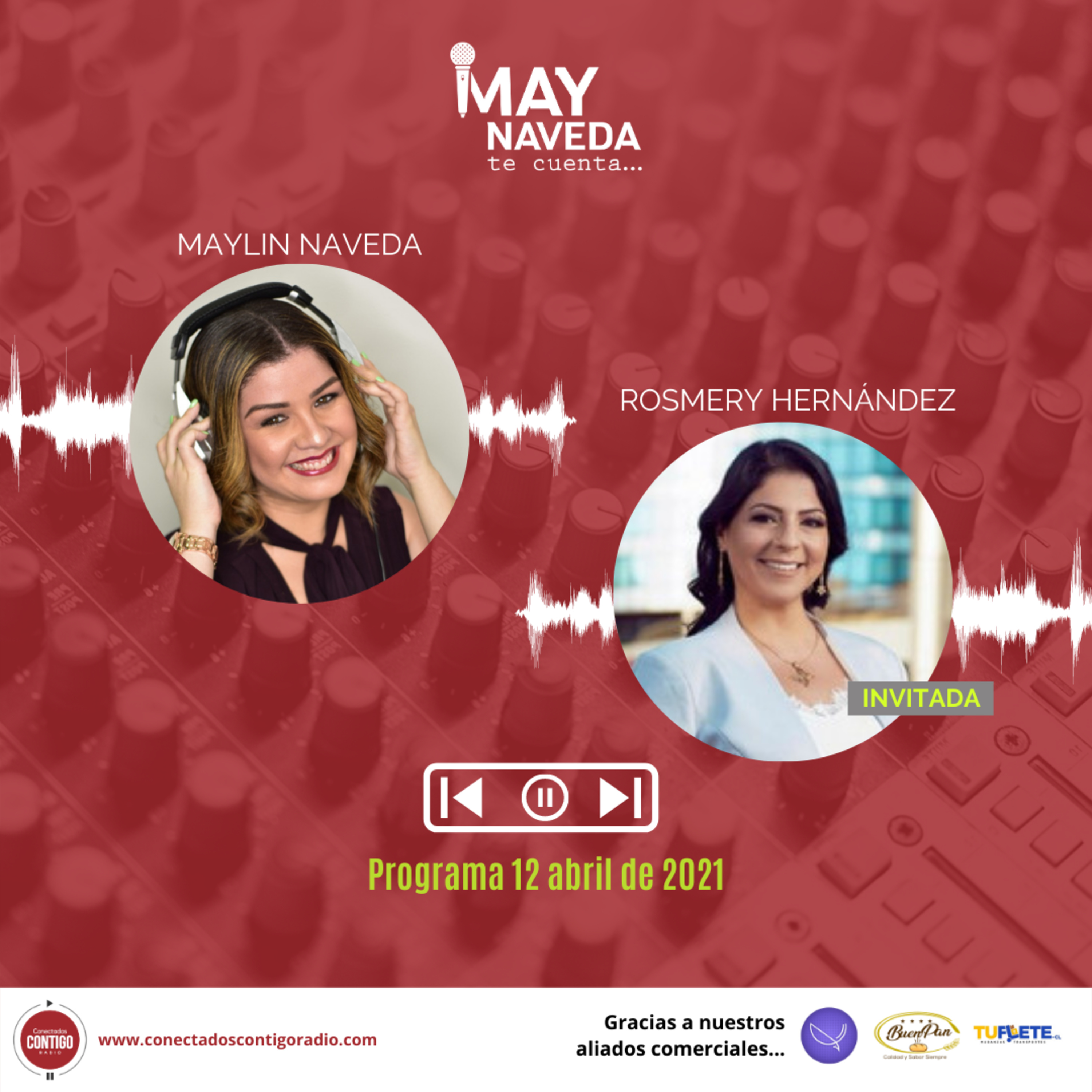 Maynaveda te cuenta 12/04: Transforma tu vida y súmale bienestar, con Rosmery Hernández episode artwork