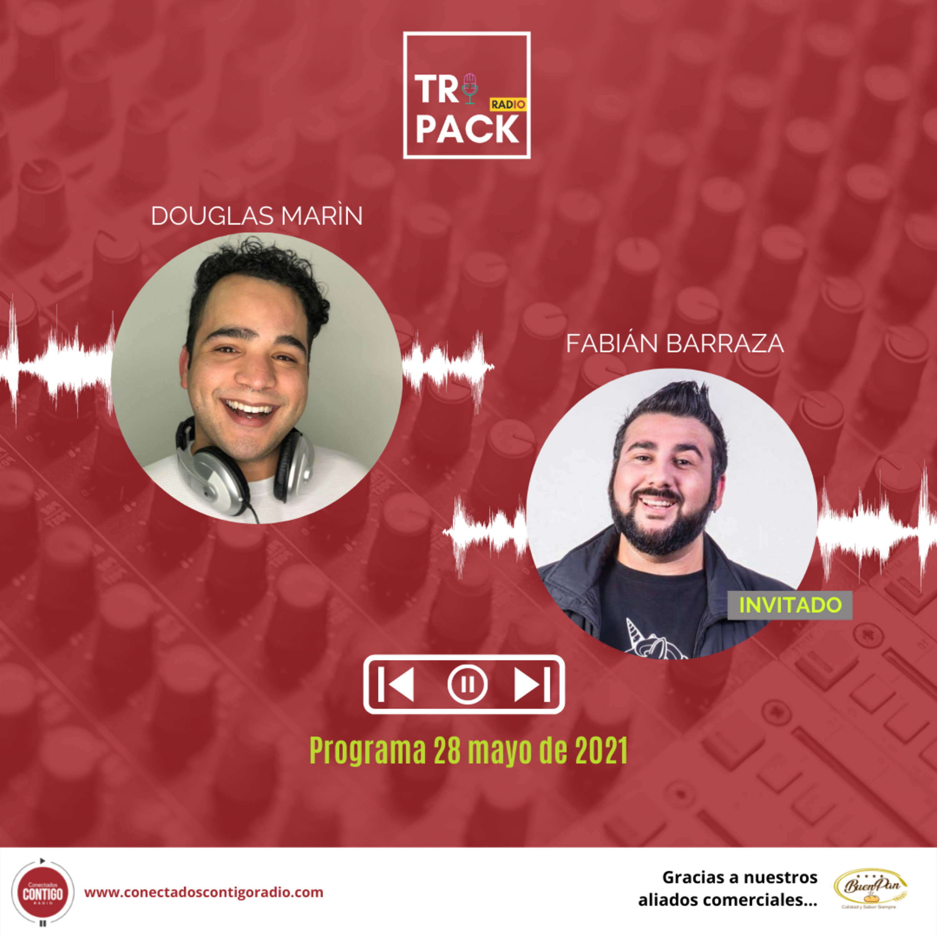 Tripack 28/05: La comedia y su conexión, con Fabián Barraza episode artwork