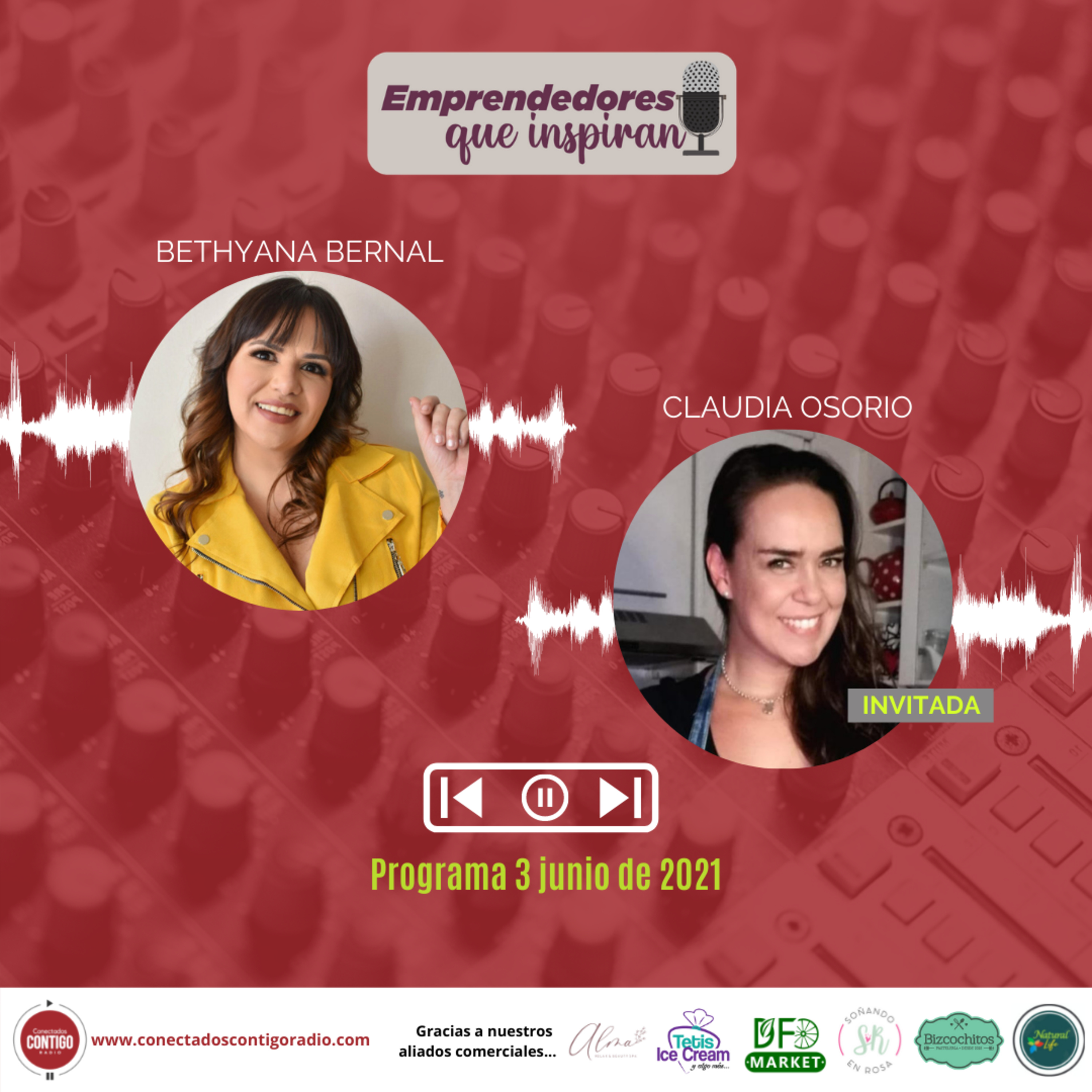 Emprendedores que Inspiran 03/06: Detrás de una marca registrada, con Claudia Osorio episode artwork