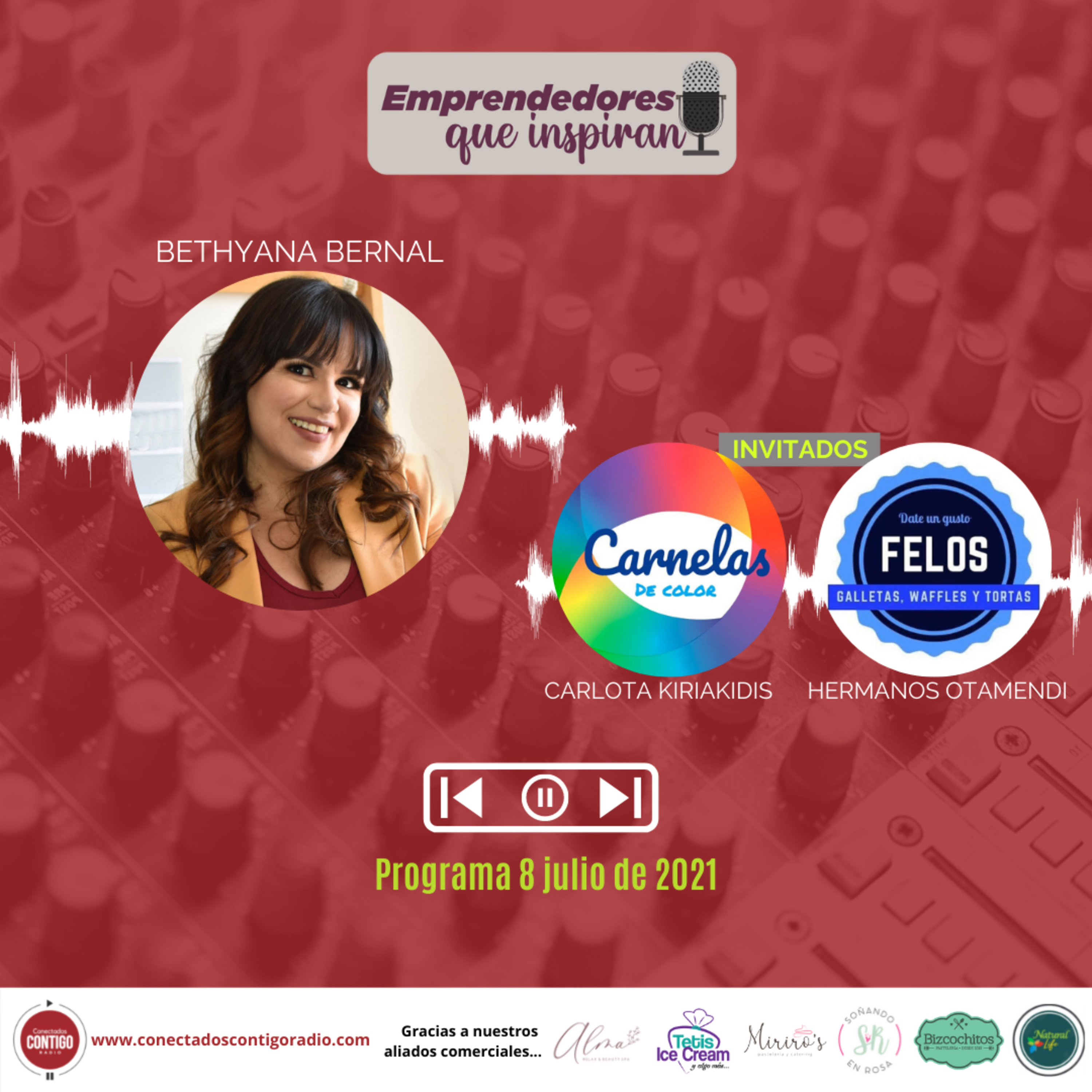 Emprendedores que Inspiran 08/07: Emprendimiento... ¿un tema de juventud?, con Carlota Kiriakidis y los hermanos Otamendi episode artwork