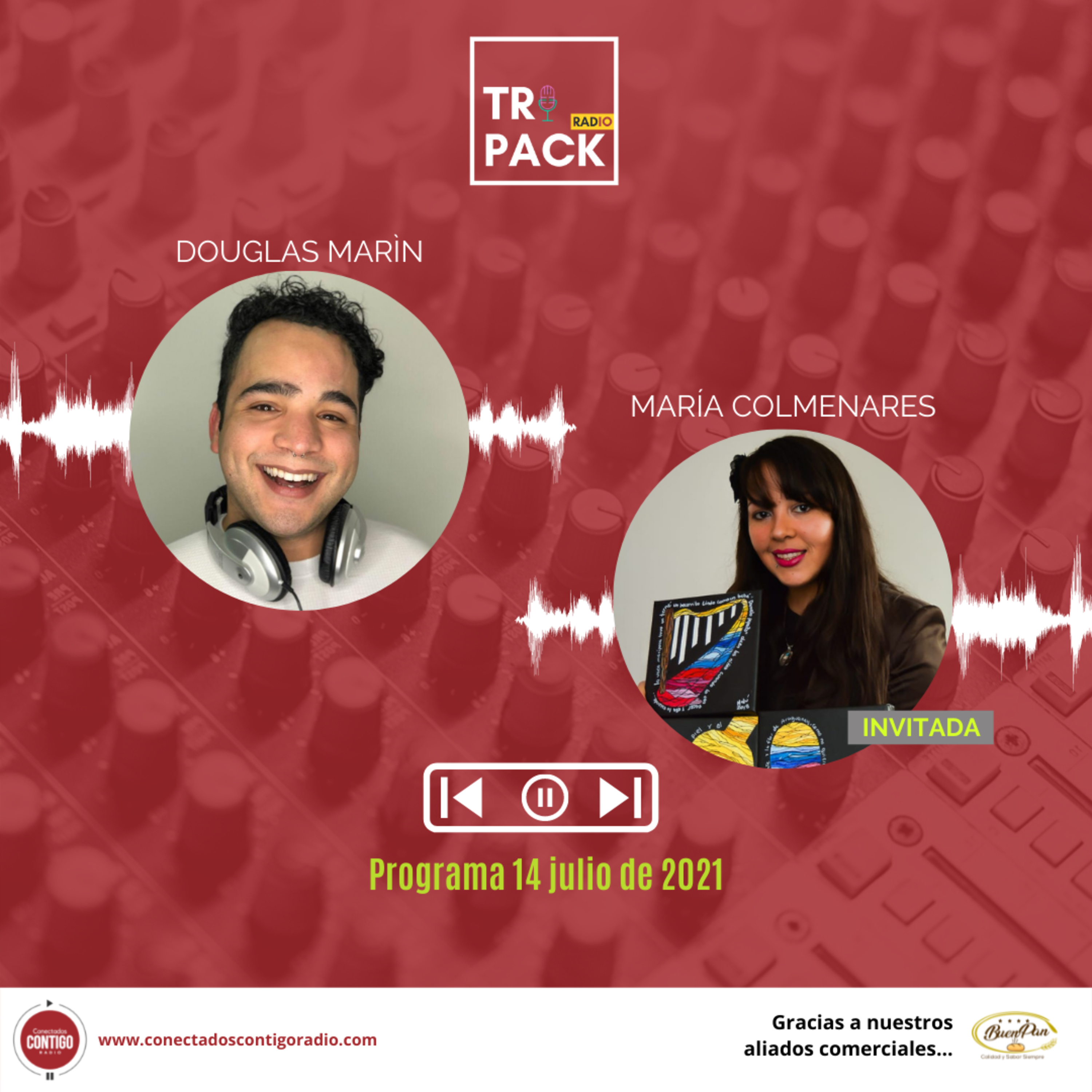 Tripack 14/07: El arte para enamorar, con María Colmenares episode artwork