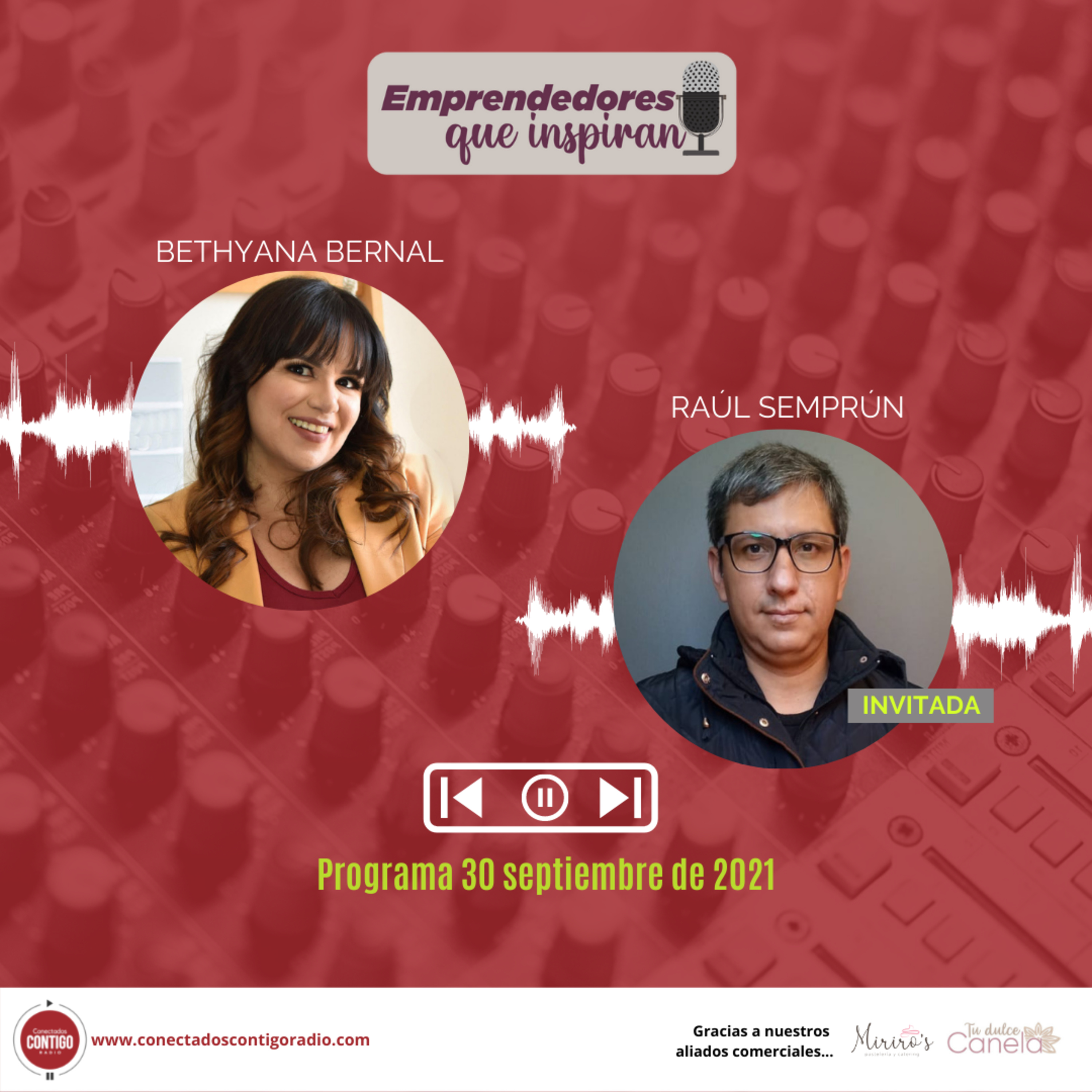 Emprendedores que Inspiran 30/09/21 - @CRONICASDECHILE, con Raúl Semprún episode artwork