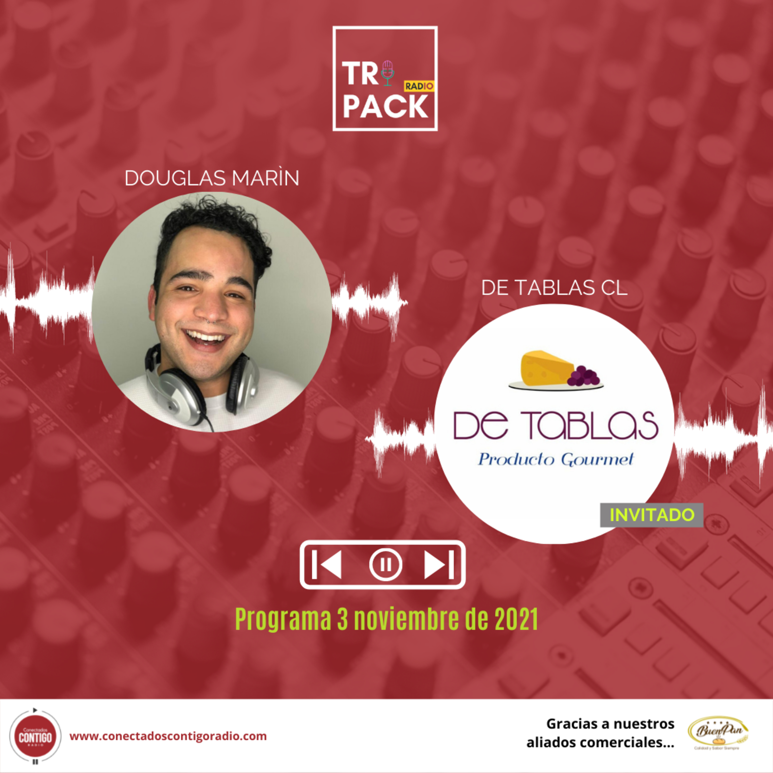 Tripack 03/11/21: Entorno a la mesa, con De Tablas CL episode artwork