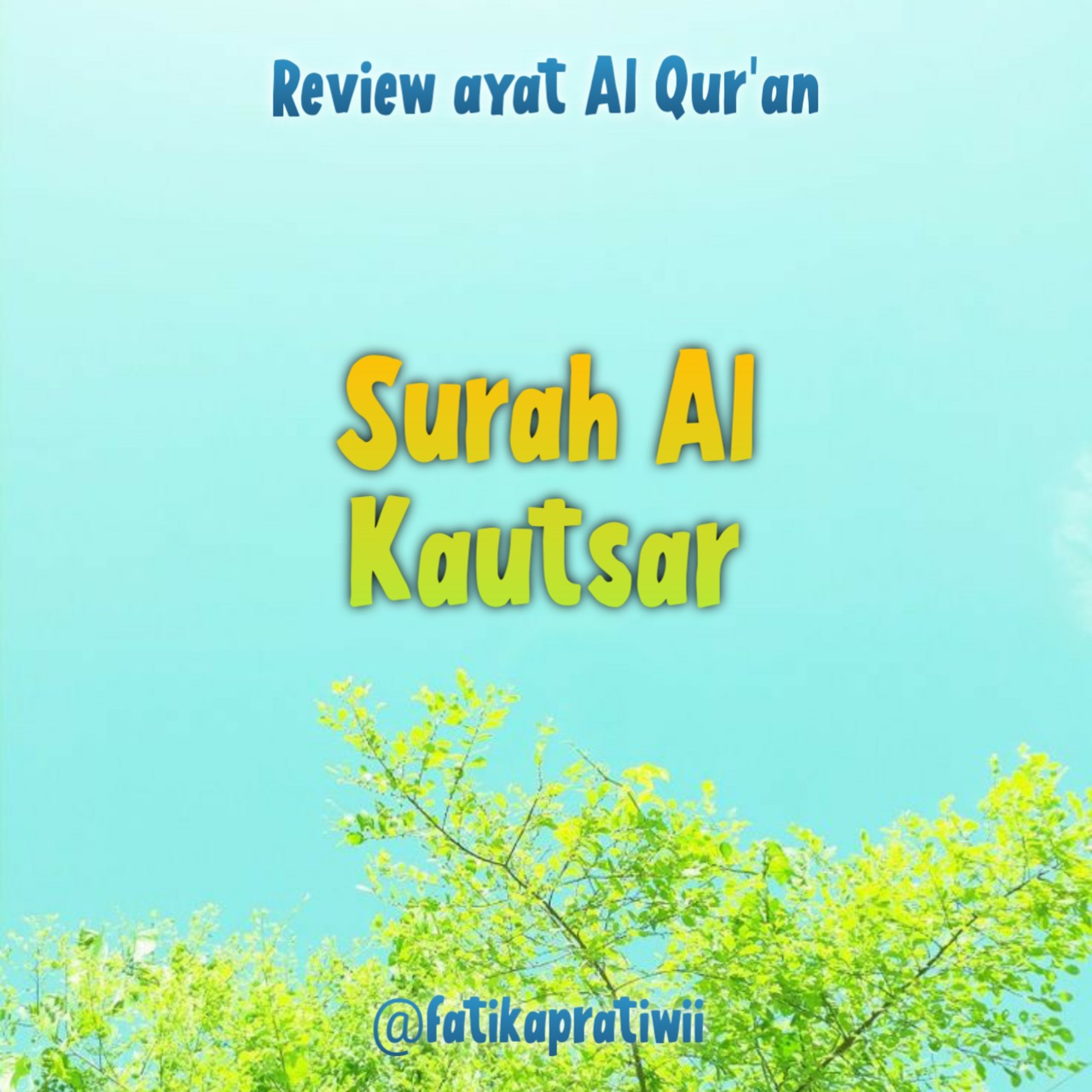 Short Review Surah Al Kautsar episode artwork