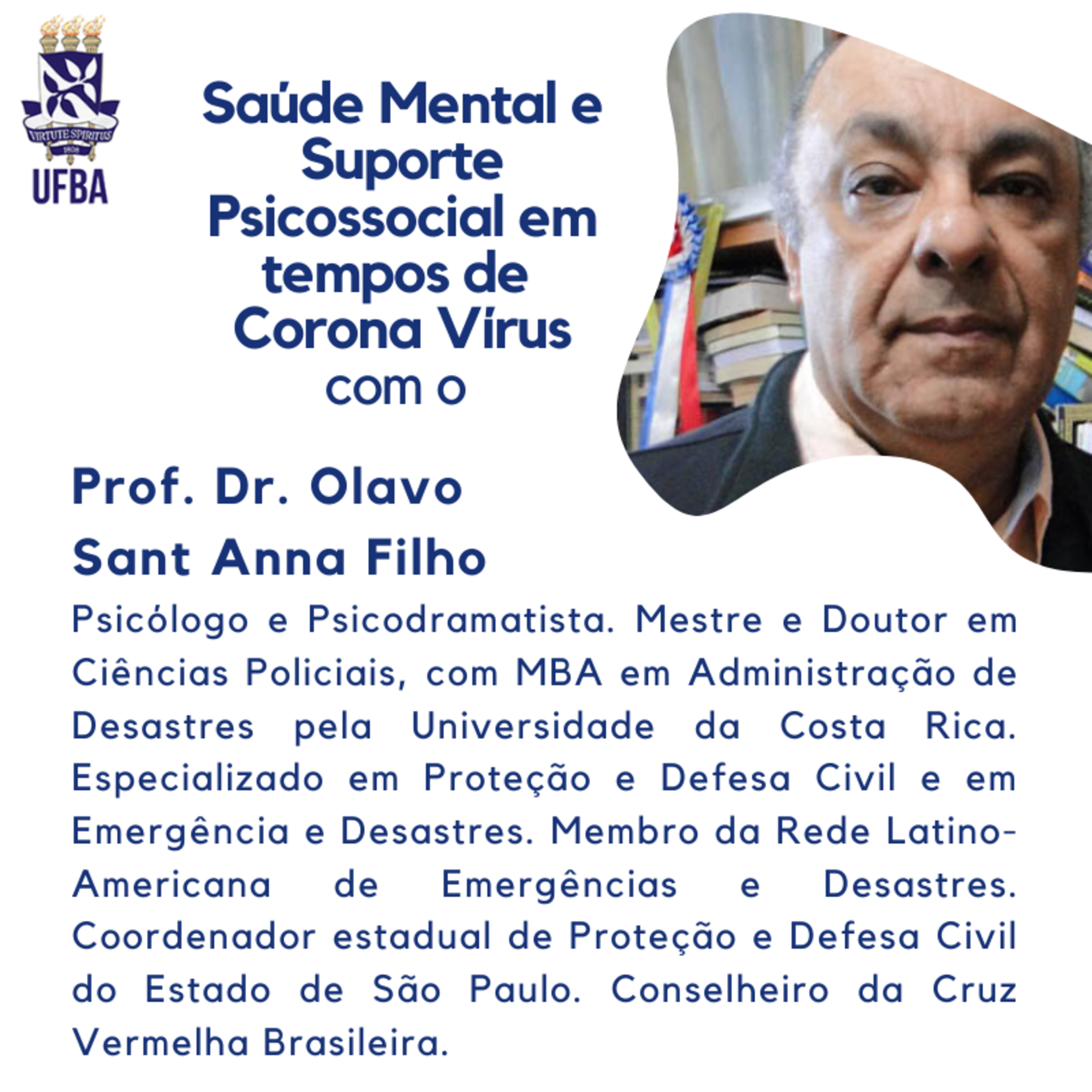 Saúde Mental e Suporte Psicossocial em tempos de Corona Vírus episode artwork