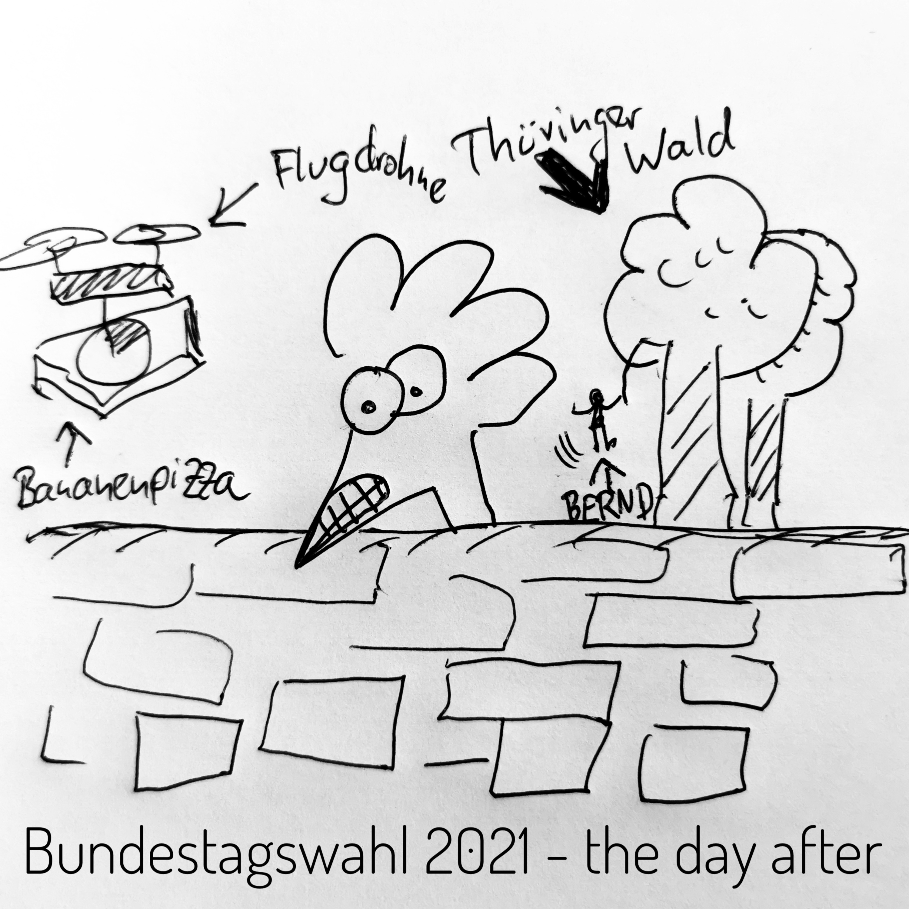 Du bist ein Huhn!
