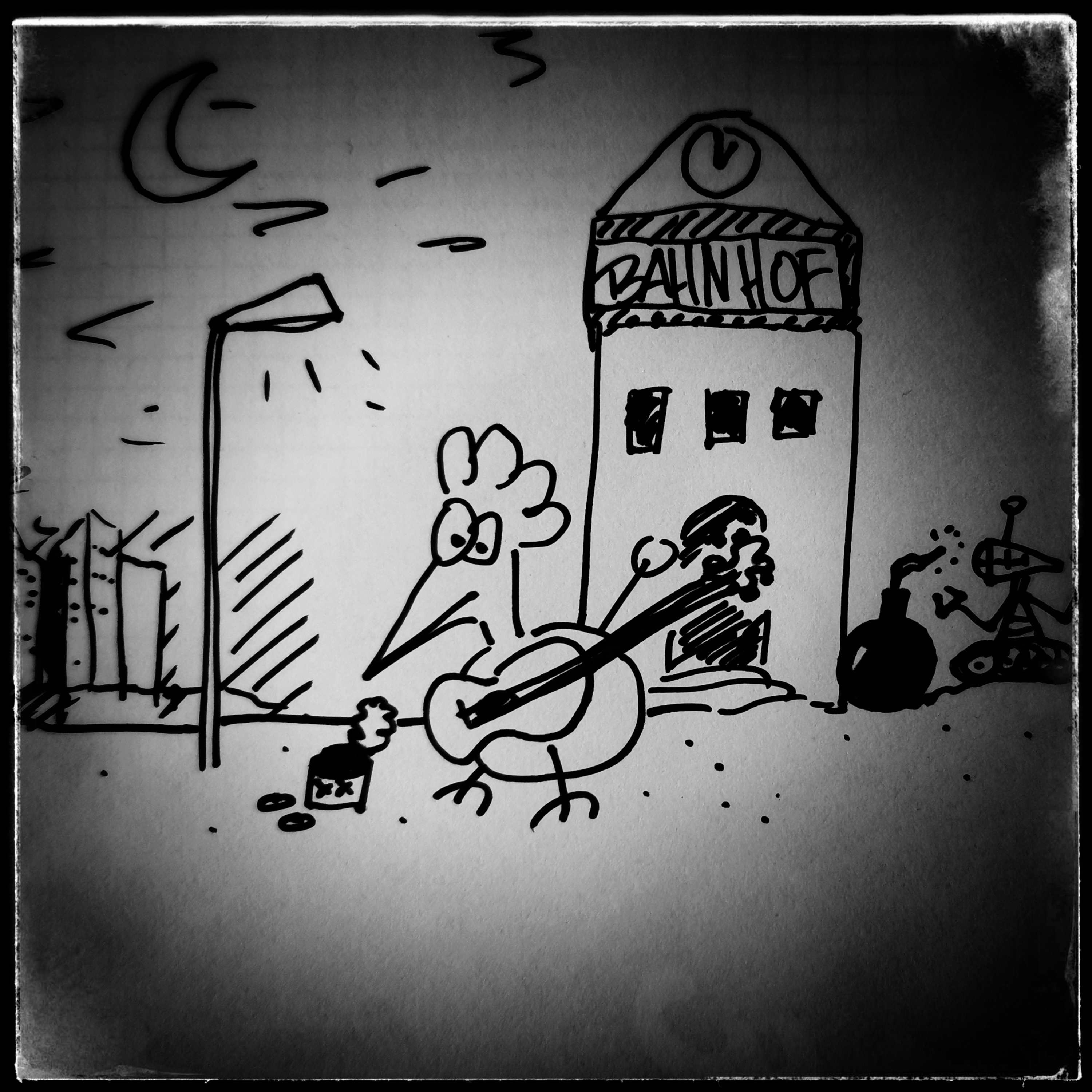 Du bist ein Huhn!