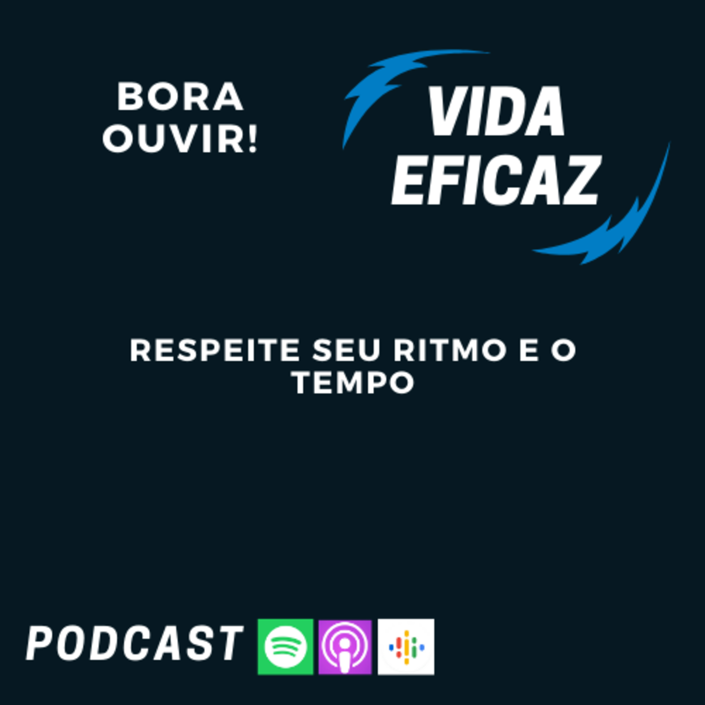 Respeite seu ritmo e ao tempo