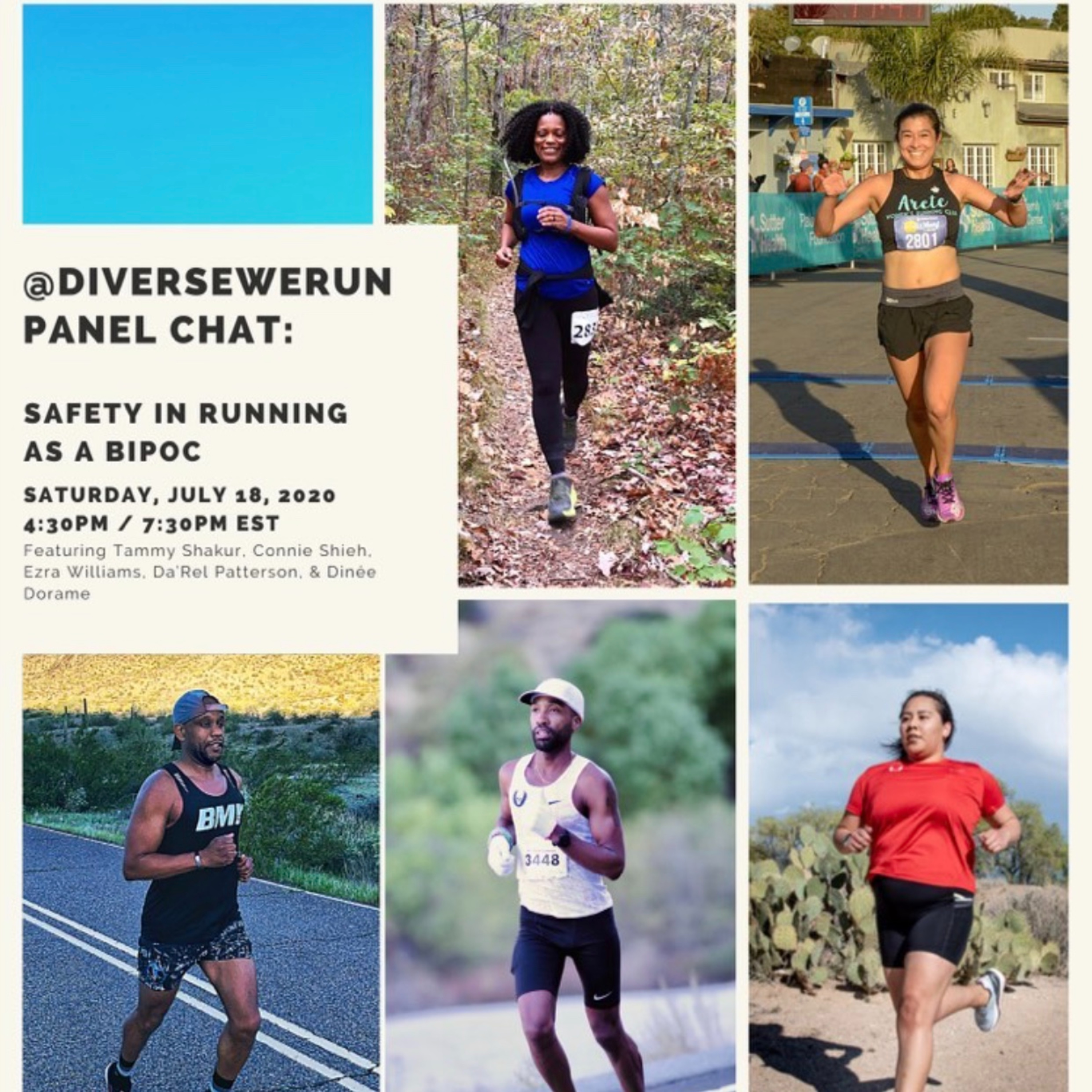 #255 - Diverse We Run Panel Chat: Safety In Running As A BIPOC