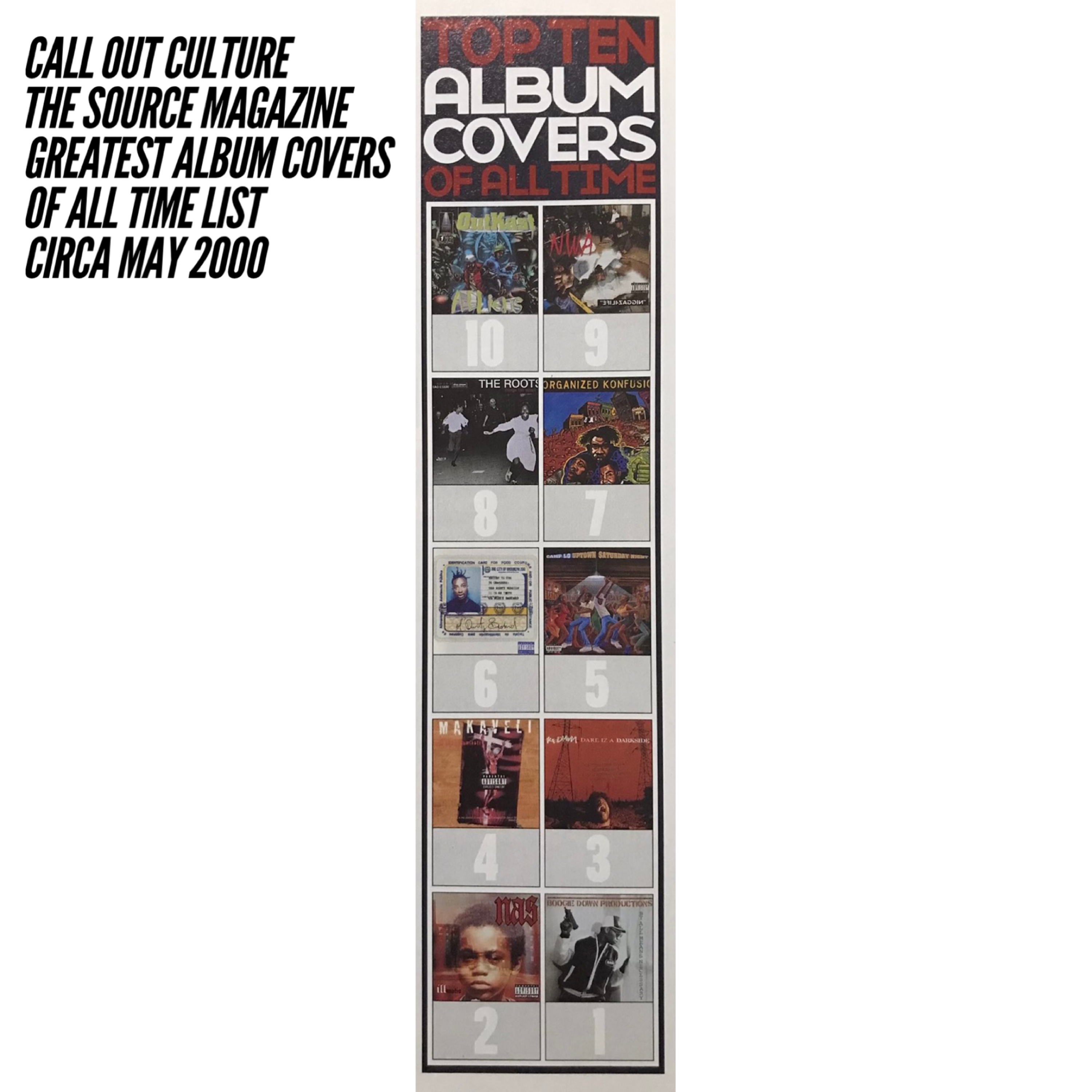 Best Album Covers (As per the May 2000 issue of The Source) episode artwork