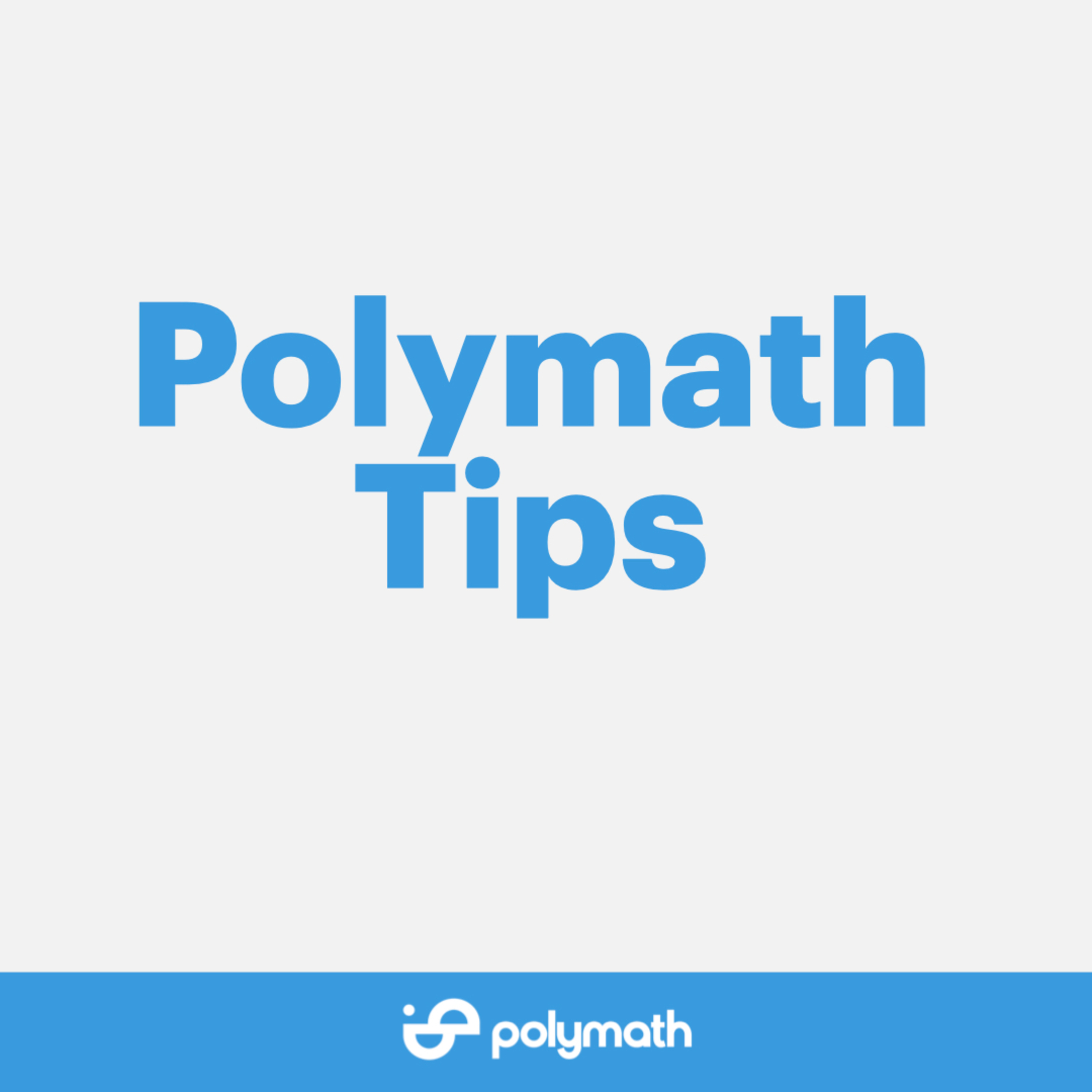 Polymath Tips: ¿Cómo crecer a pasos agigantados en tu organización? episode artwork