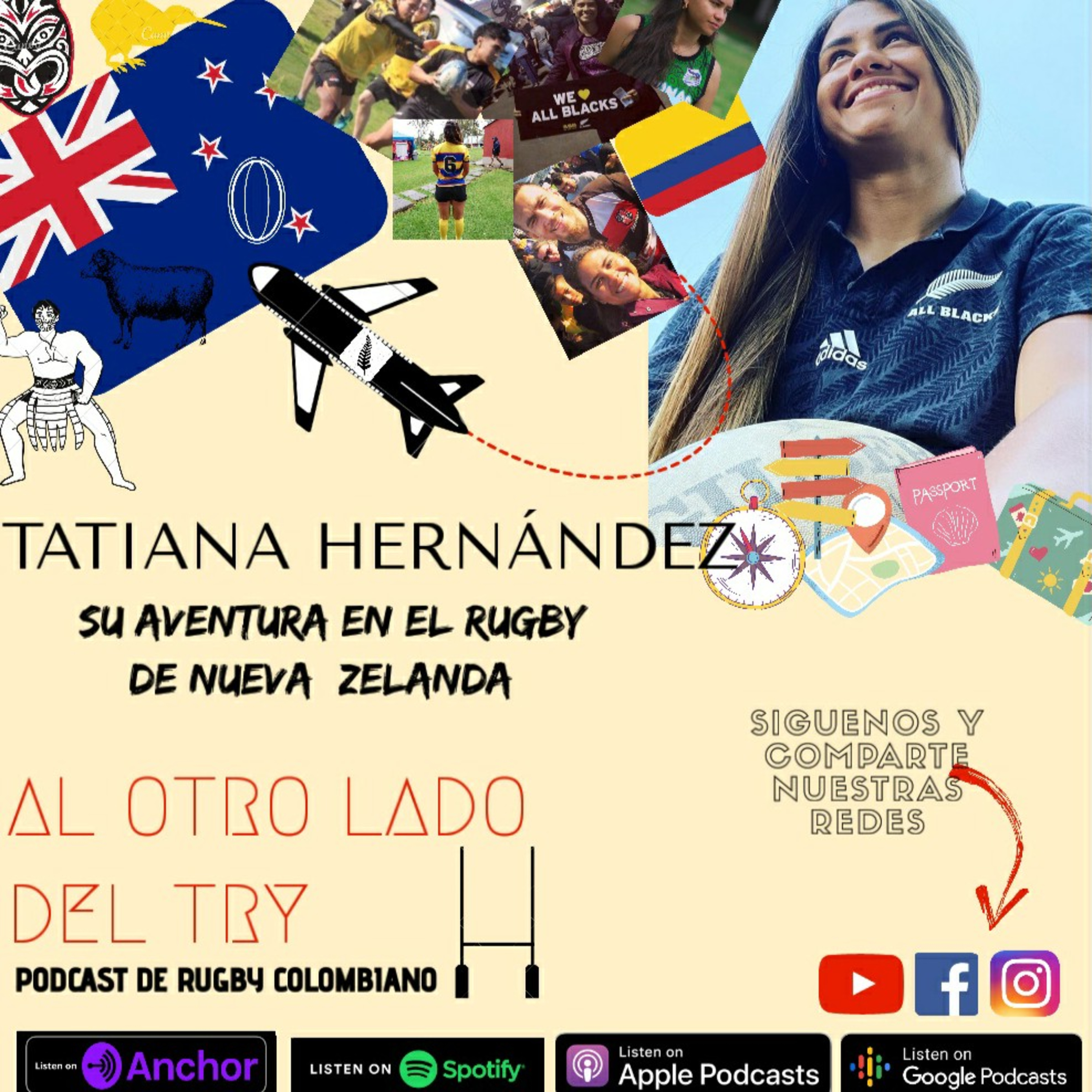 La experiencia de entrenar en Nueva Zelanda, Tatiana Hernandez y el dia que conoció los All Blacks.