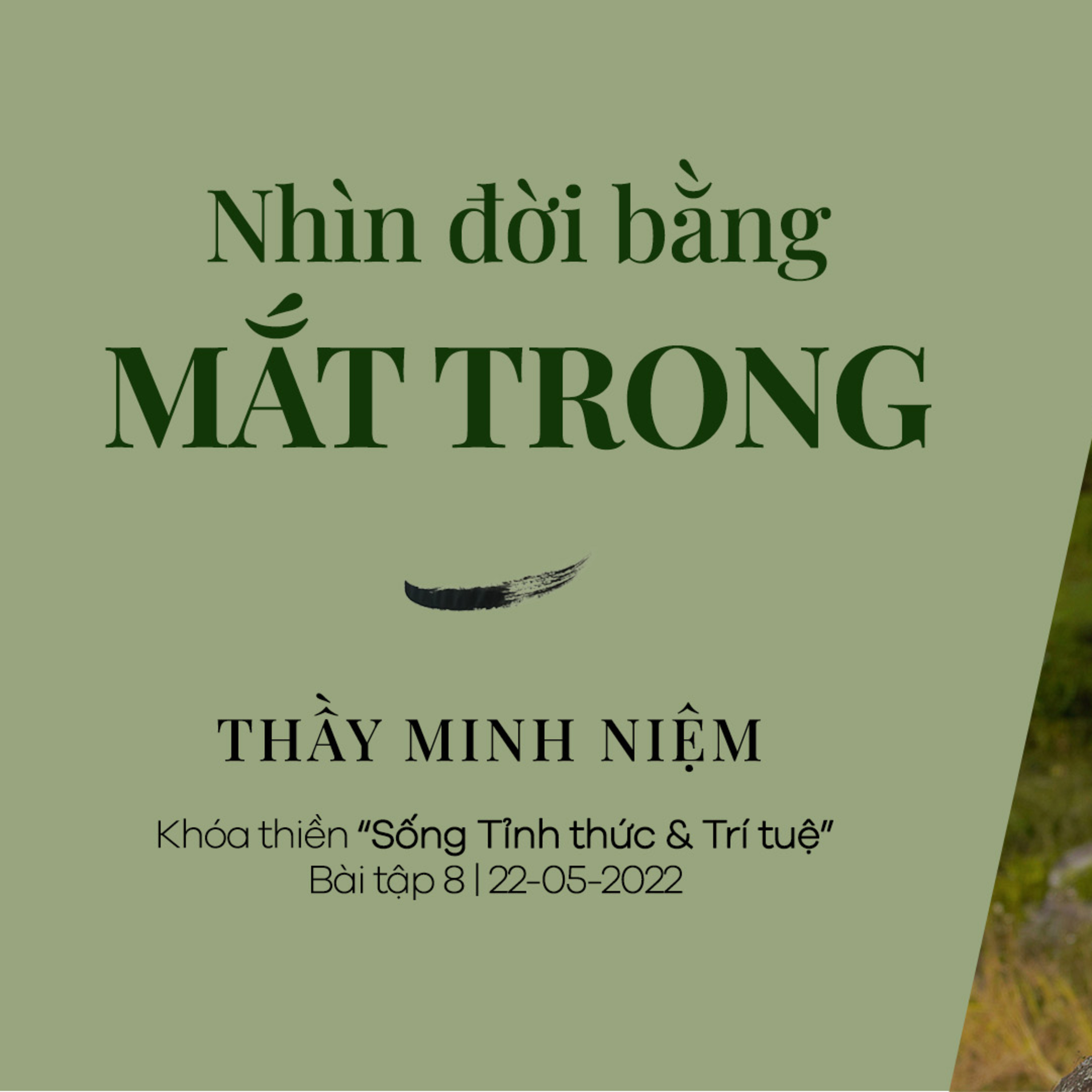 Nhìn đời bằng Mắt trong | Bài tập 8 | Khóa "Sống Tỉnh thức & Trí tuệ" episode artwork