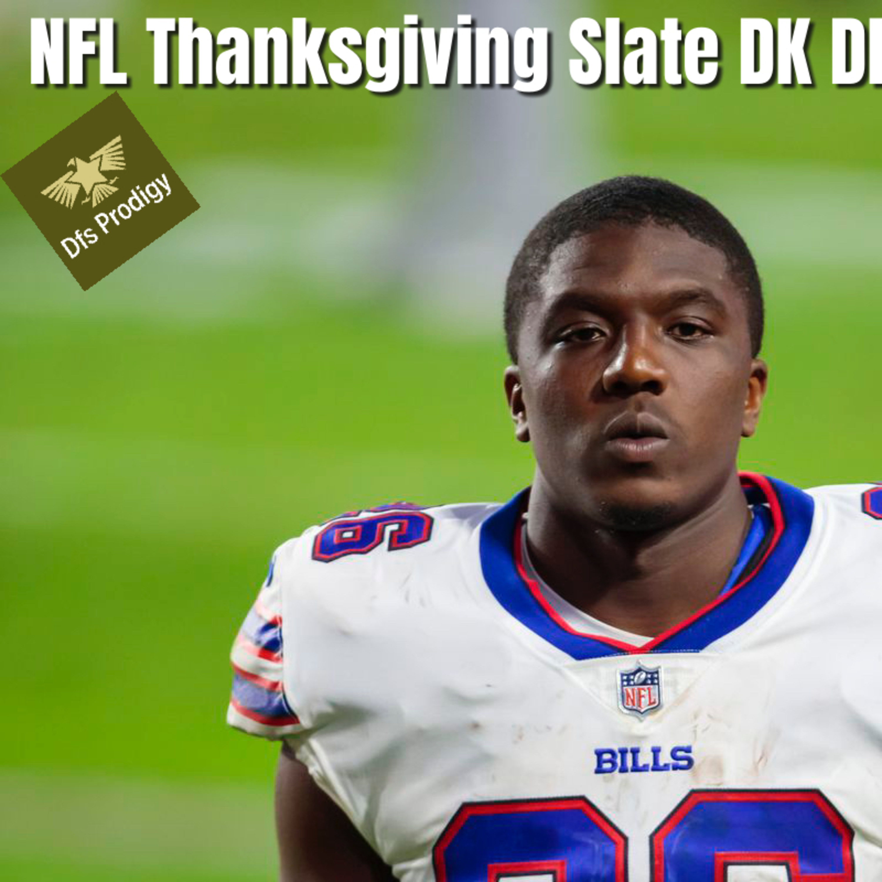 NFL Thanksgiving DK DFS Slate Breakdown episode artwork